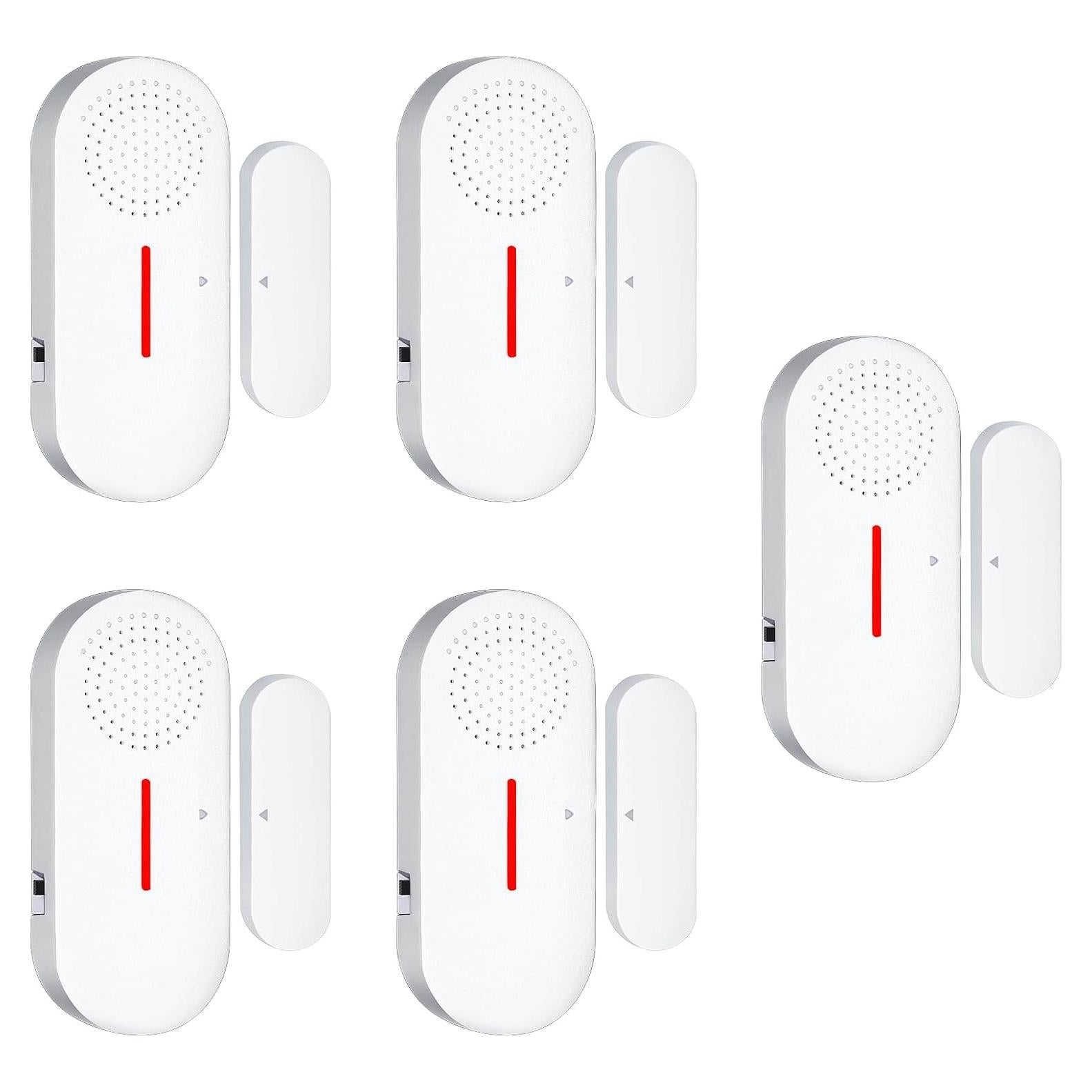 Alarma Inalámbrica de Puerta y Ventana WimuPath 110dB - 5PCS