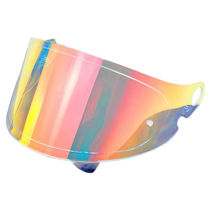 Visera de Casco BSTOP Glamster CPB-1V Revo Claro Rojo