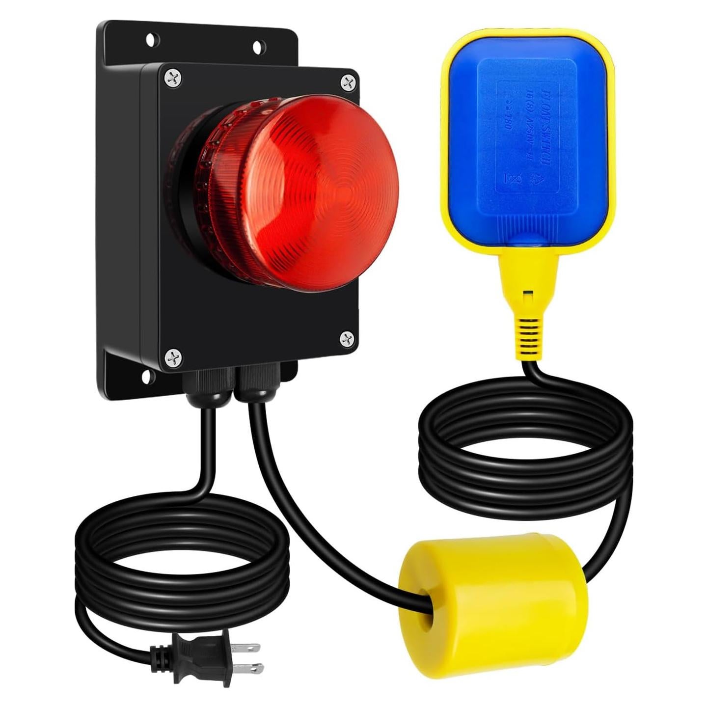 Alarma de Bomba de Sump Chilin con Flotador 3.05m 110dB LED