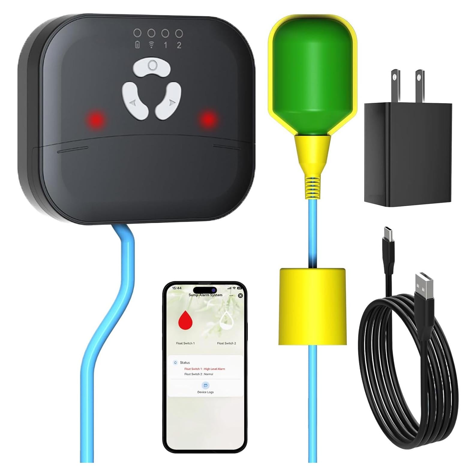 Alarma de Nivel de Agua Alto WiFi MOKYDUO WLA-Z2 90dB IP44