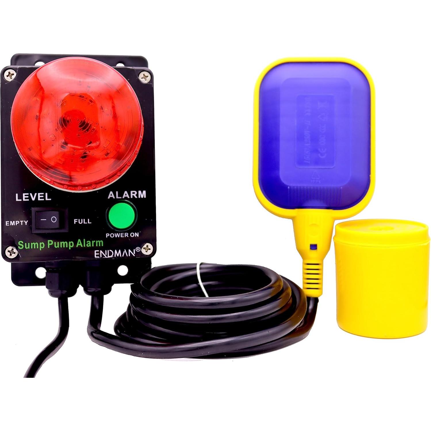 Alarma de Nivel de Agua Alta/Baja ENDMAN ED-FE01 110dB LED