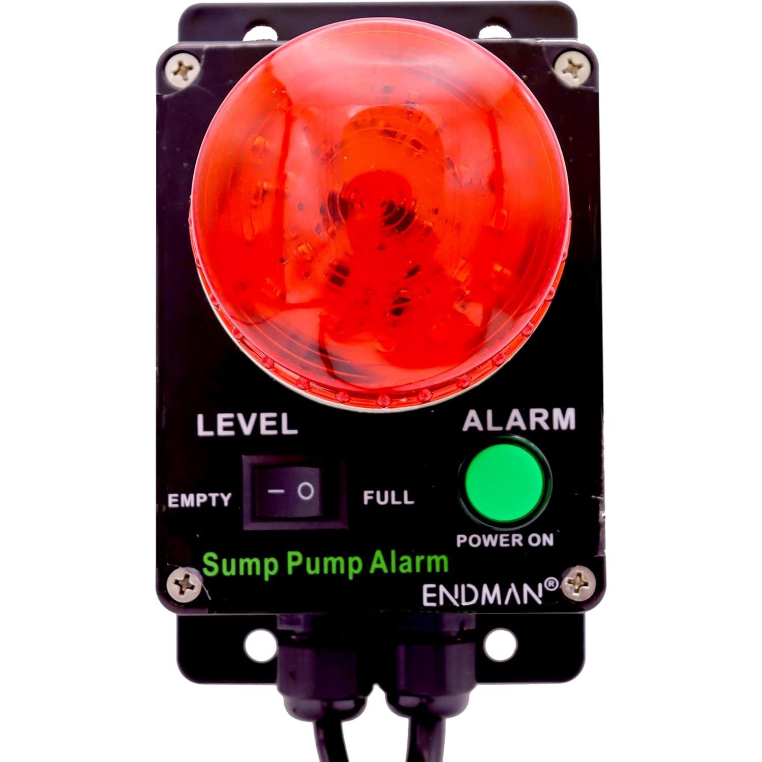 Alarma de Nivel de Agua Alta/Baja ENDMAN ED-FE01 110dB LED