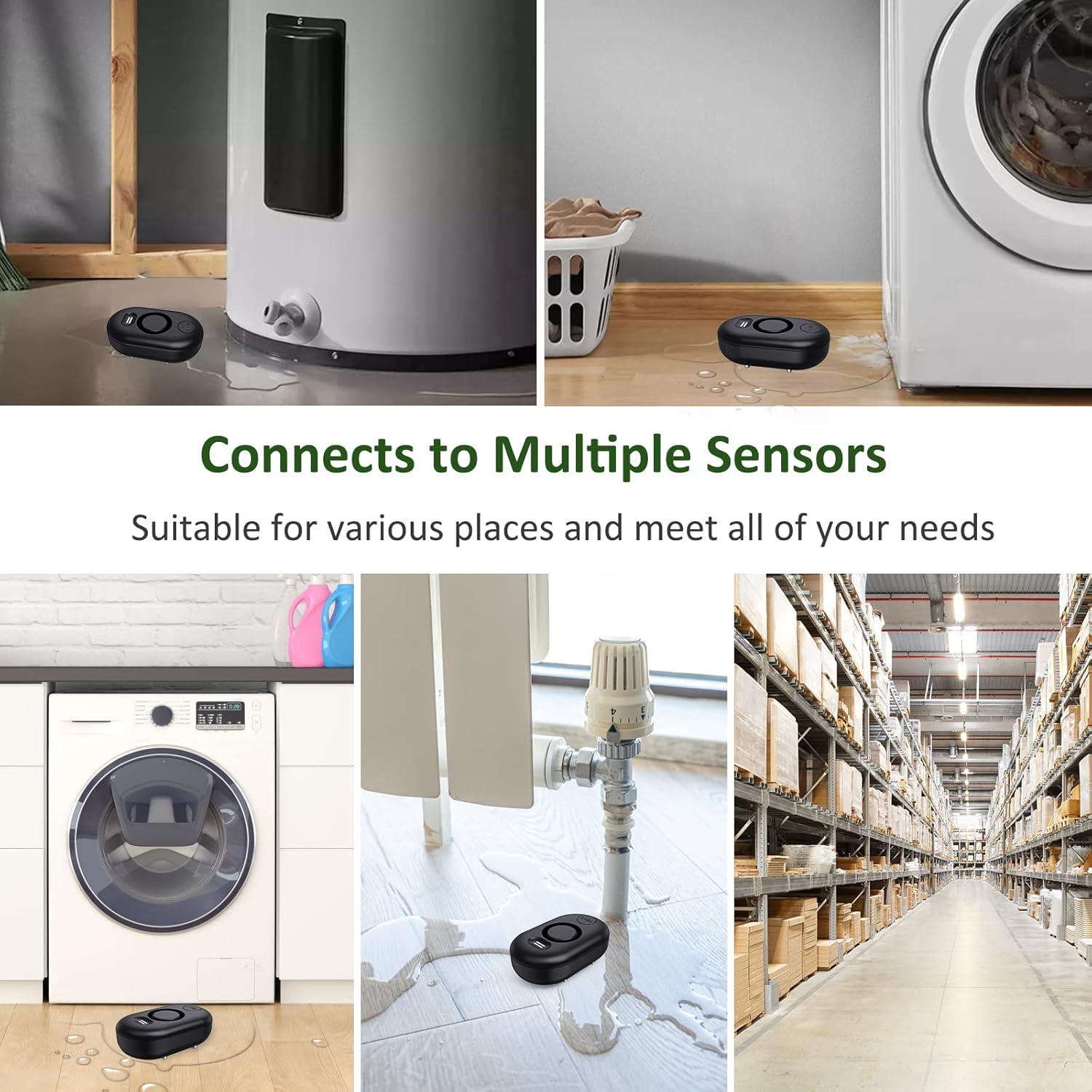 Sensor de Alarma de Fugas de Agua METAK WD61 - Inalámbrico 100dB