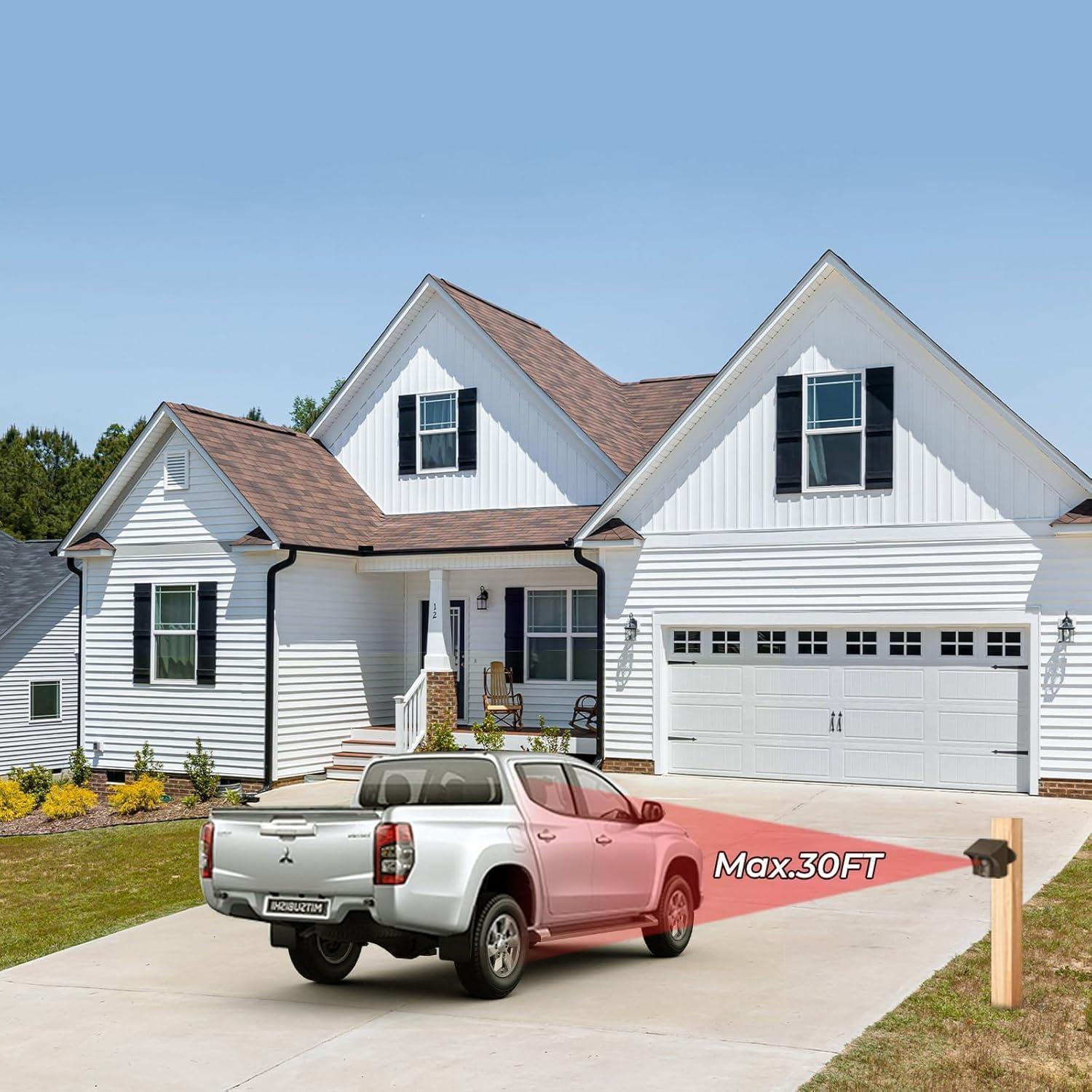 Alarma Inalámbrica eMACROS con Sensor de Movimiento 0.8 km