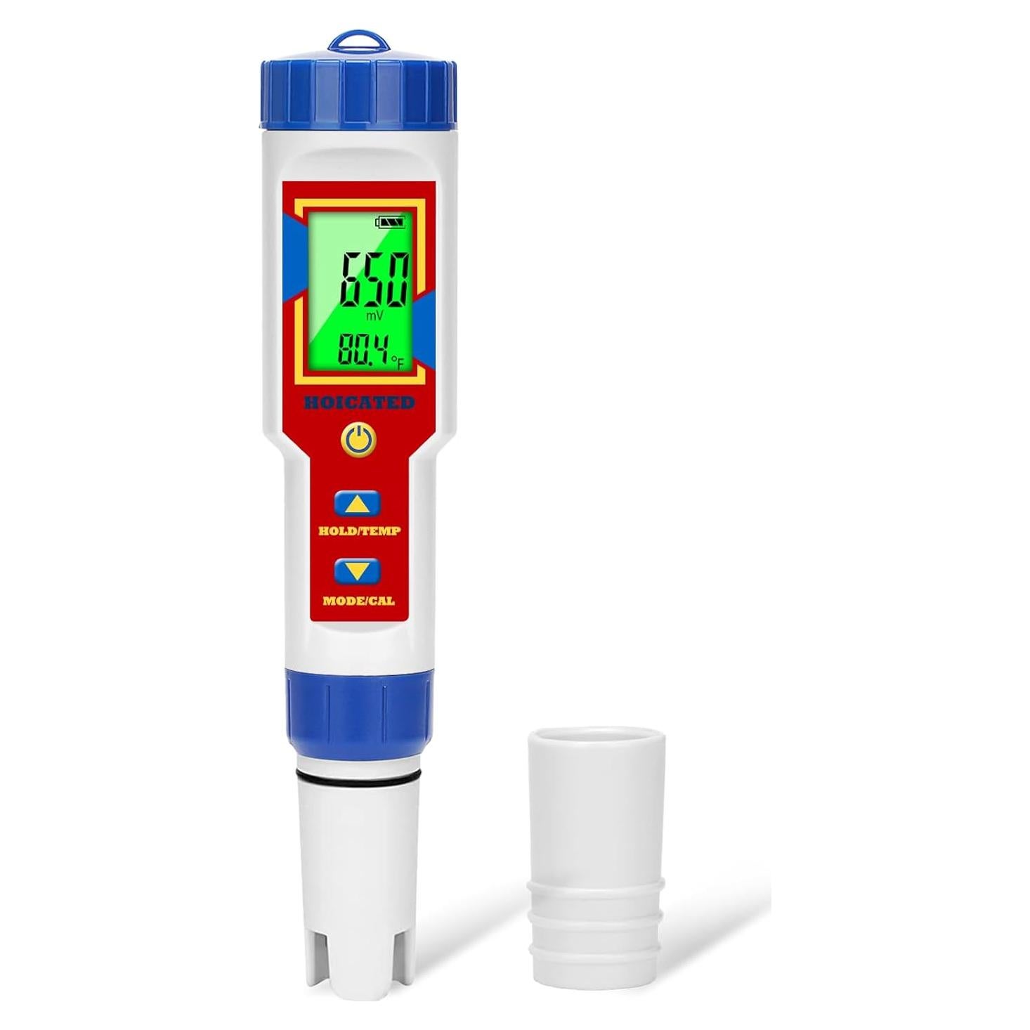 Probador de pH y Salinidad HOICATED 6 en 1 para Piscinas