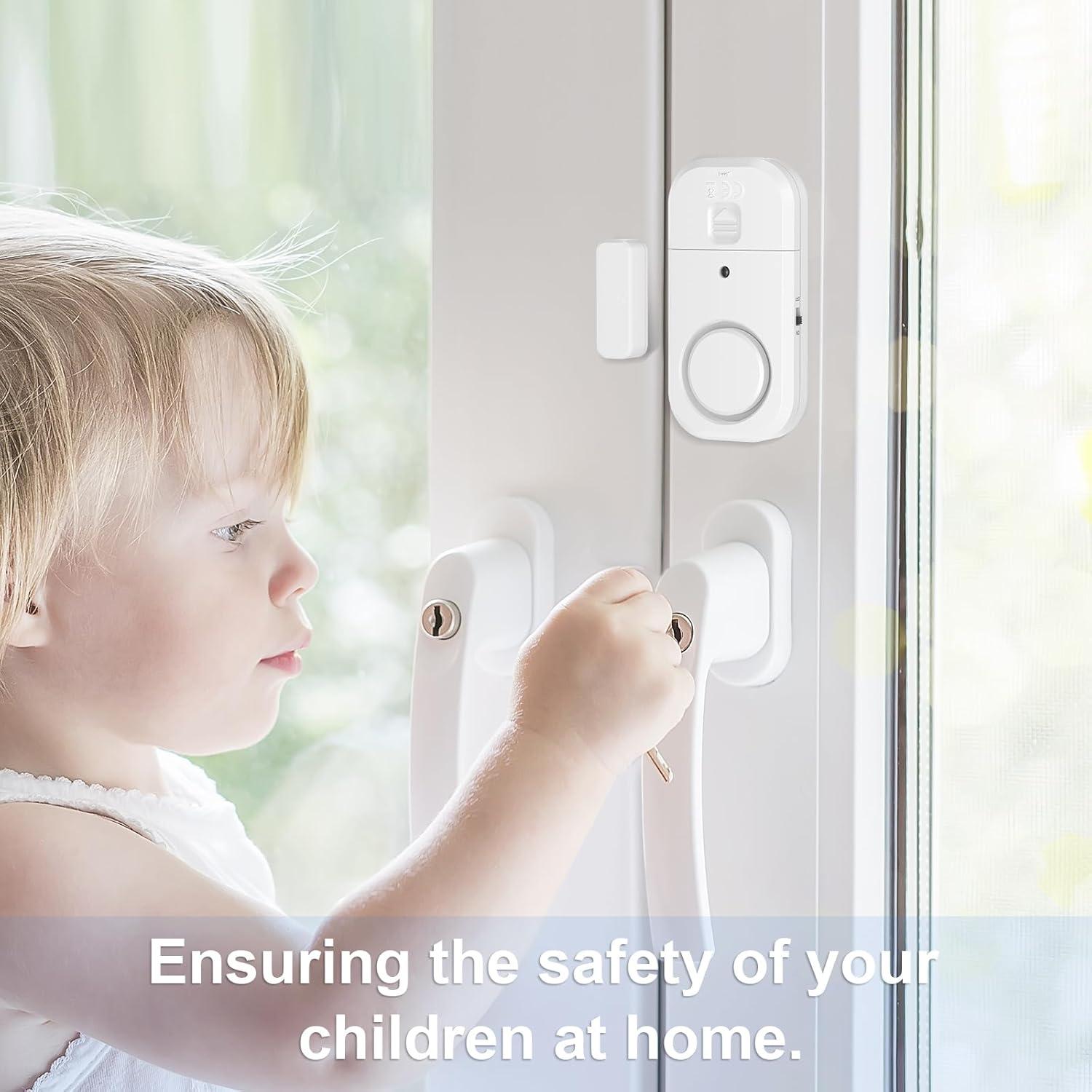 Alarmas para Puertas y Ventanas ANKOSHUN - Paquete de 8