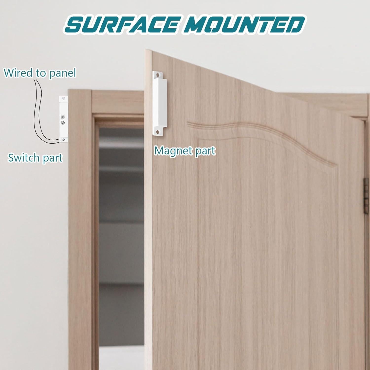 20 Juegos de Sensores de Contacto Magnético Tellegloww 12V