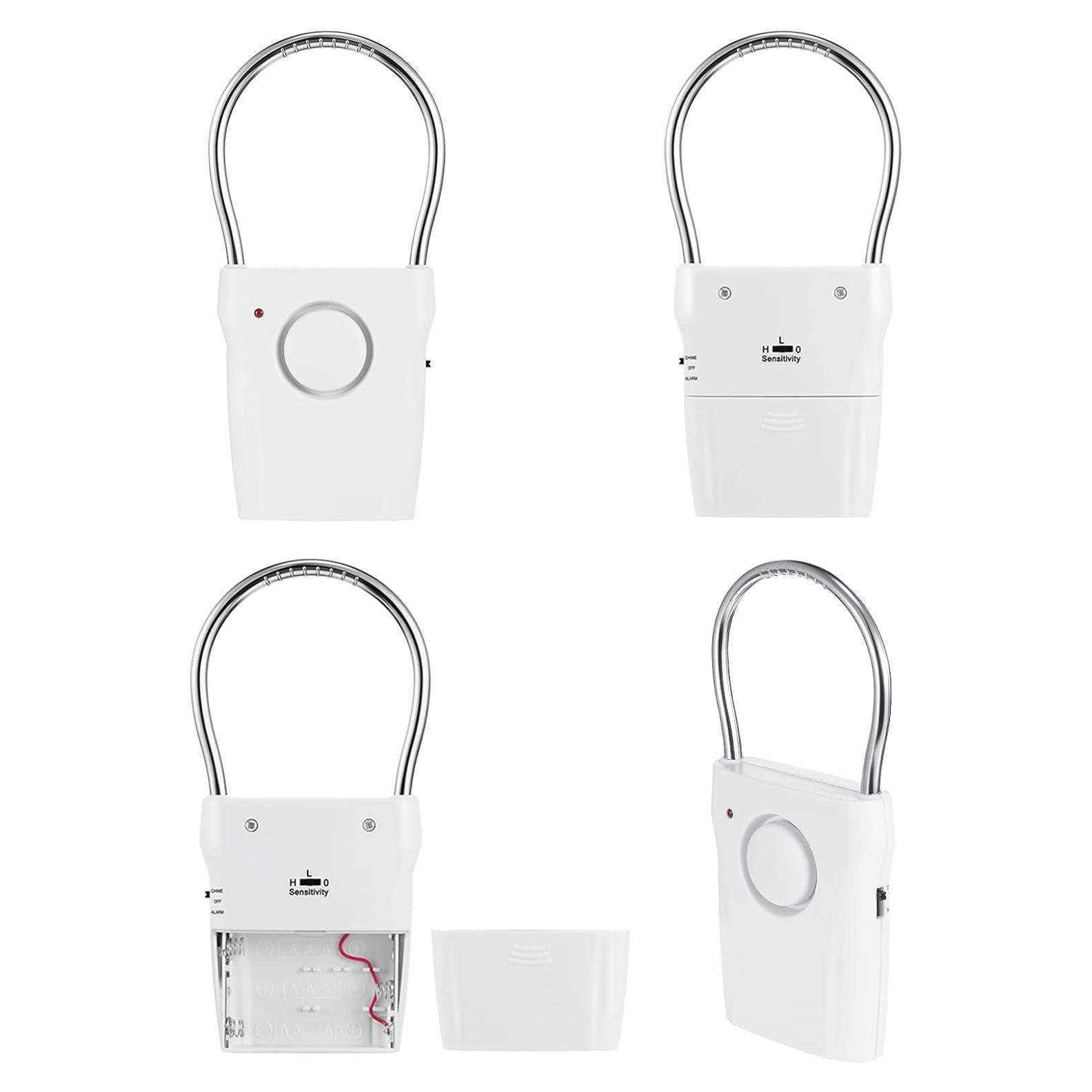Alarma de Manija de Puerta Kanayu 4 Piezas 120dB Seguridad