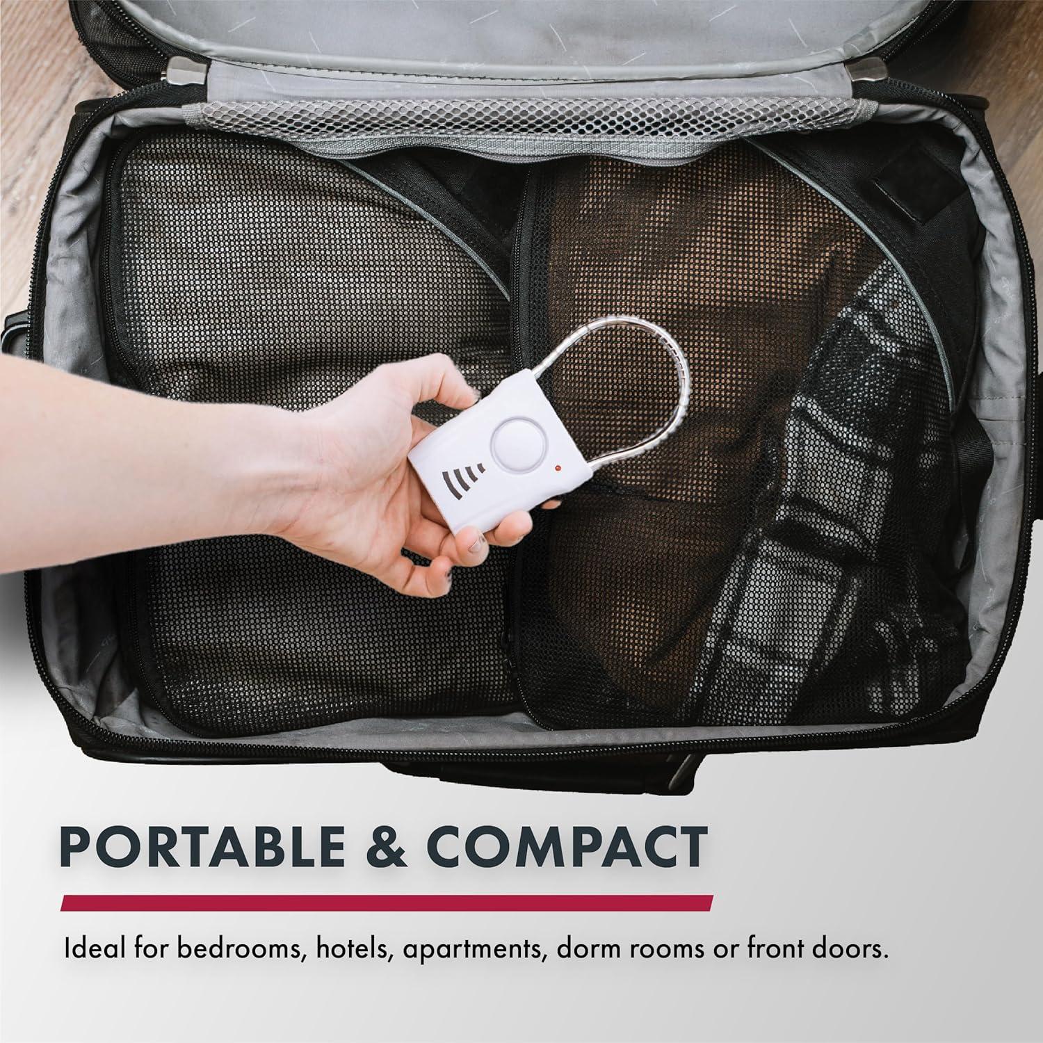 Alarma de Manija de Puerta SABRE 110dB Inalámbrica Seguridad