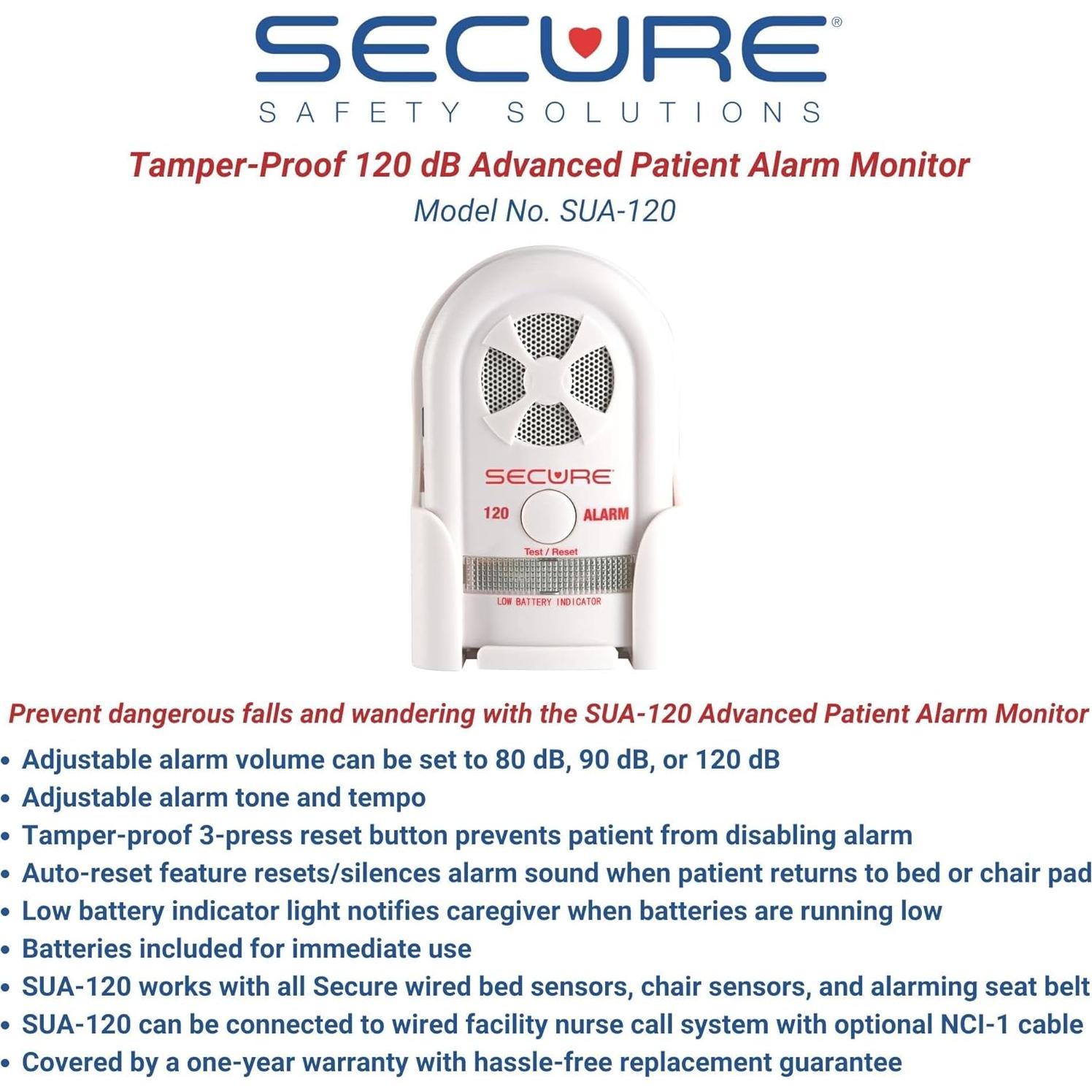 Alarma de Silla Segura Personal Safety 14CSET-5 - Sensor 30x30cm