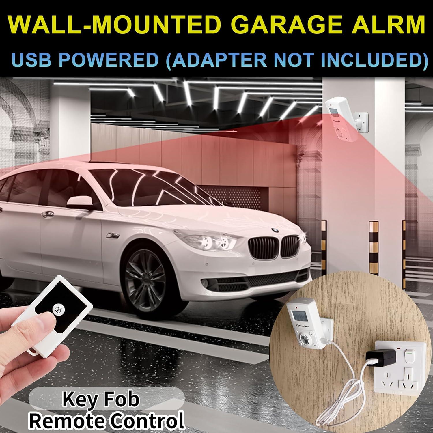 Alarma de Movimiento Mosaic 135dB Inalámbrica con Teclado