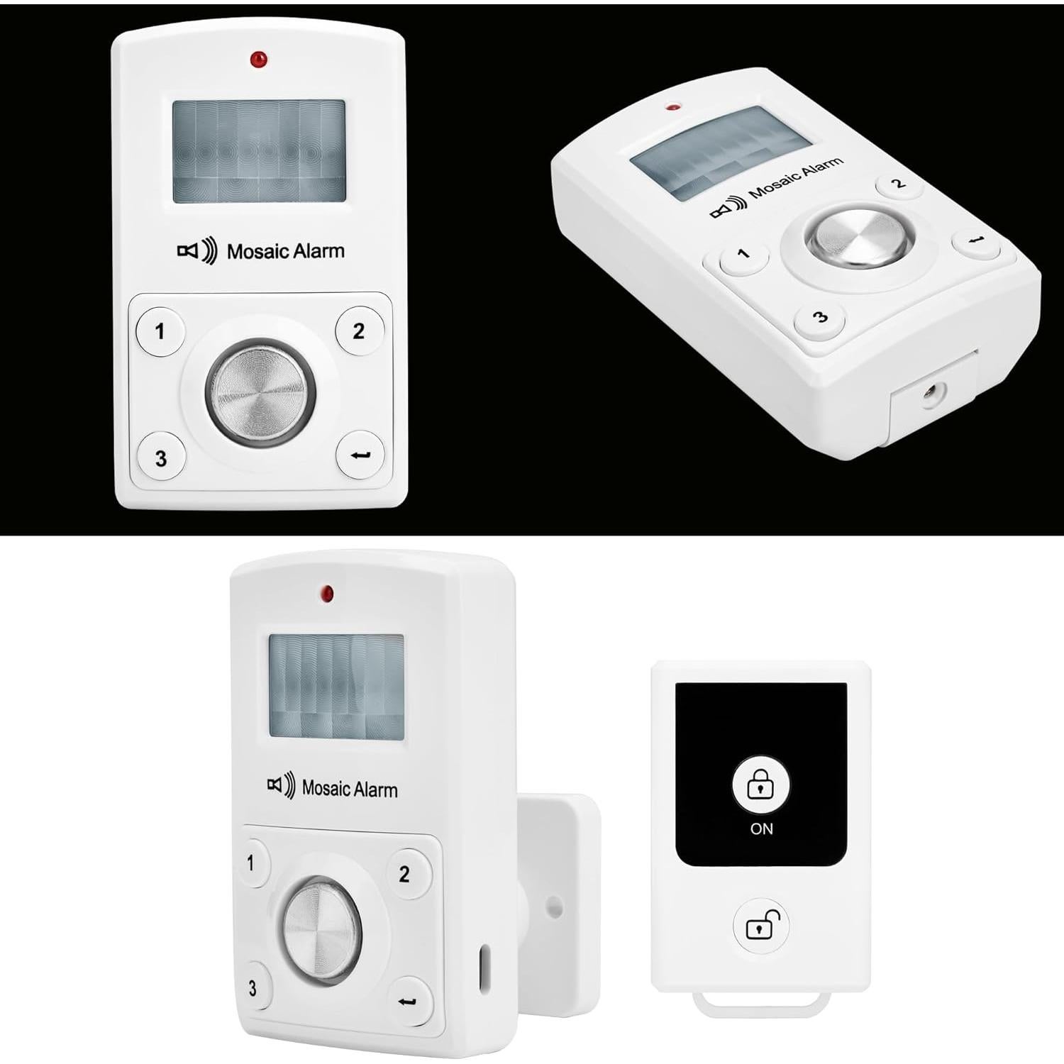 Alarma de Movimiento Mosaic 135dB Inalámbrica con Teclado