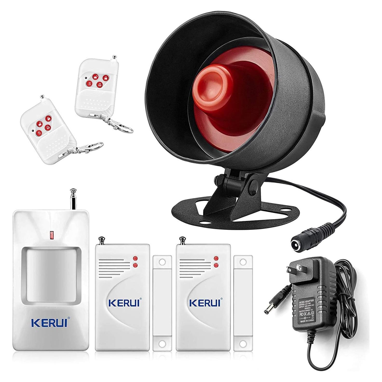 Sistema de Alarma de Seguridad KERUI H01 Inalámbrico DIY con Sensores