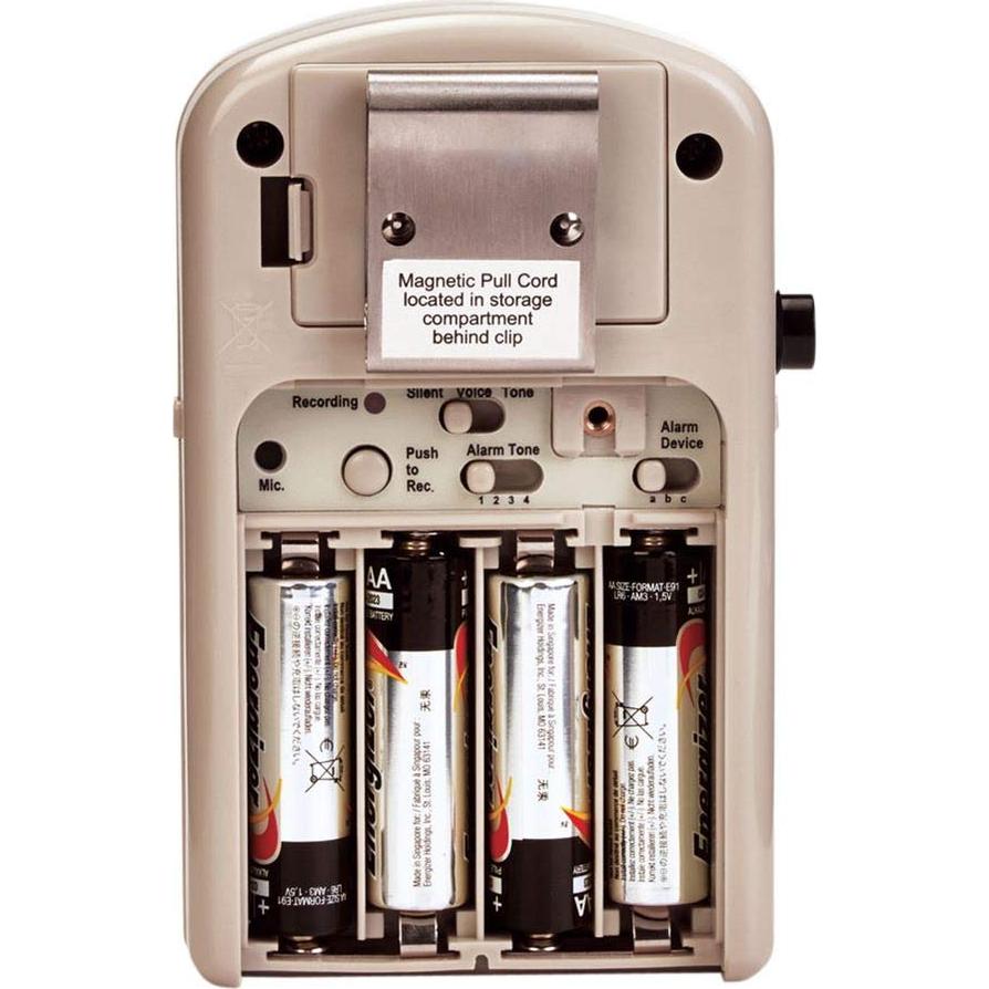 Alarma de Voz AliMed IQ con Mensaje Personalizado 20s