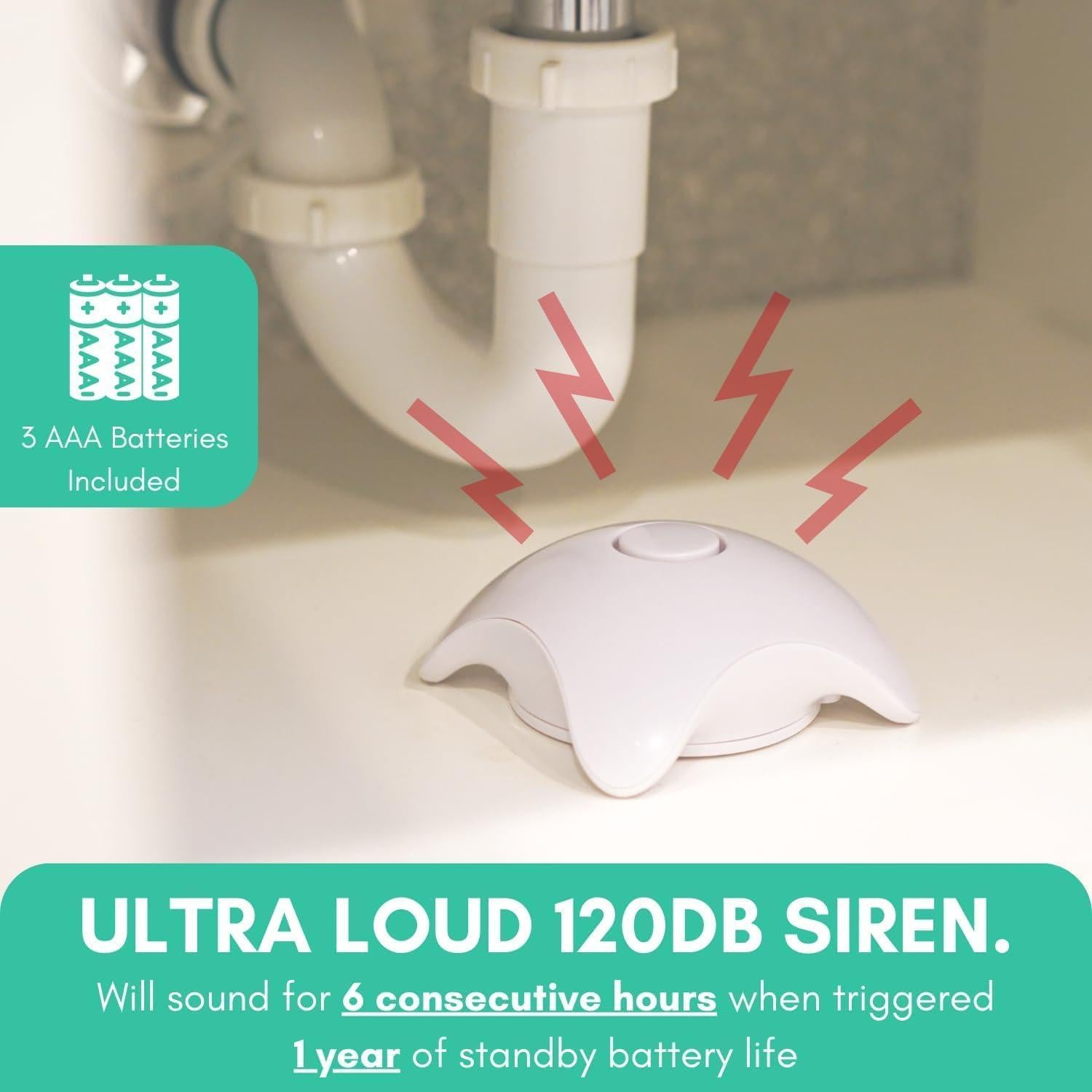 Detector de Fugas de Agua Absolute Living 120dB IP66