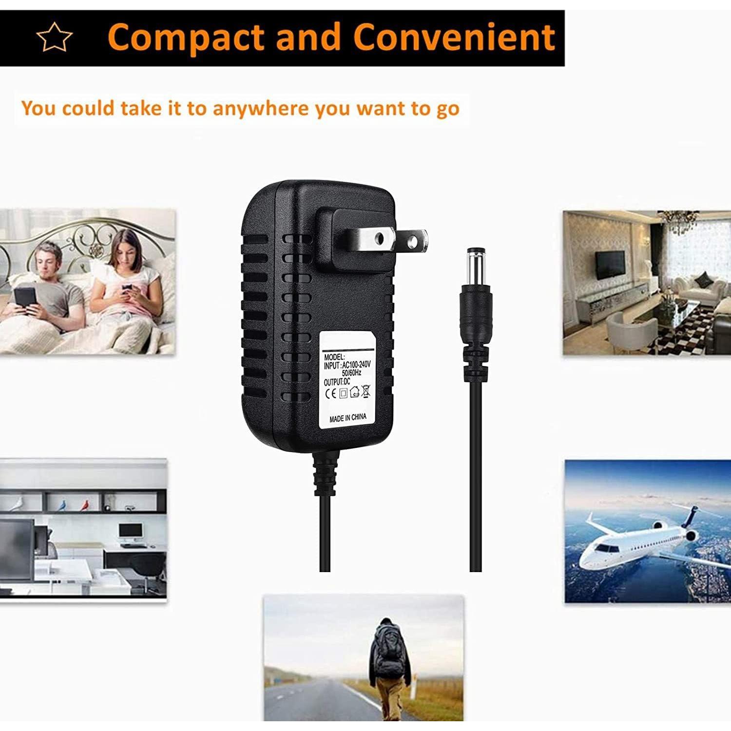 Adaptador de CA 12V CJP-Geek para Alarma Piscina PoolGuard PGRM-2