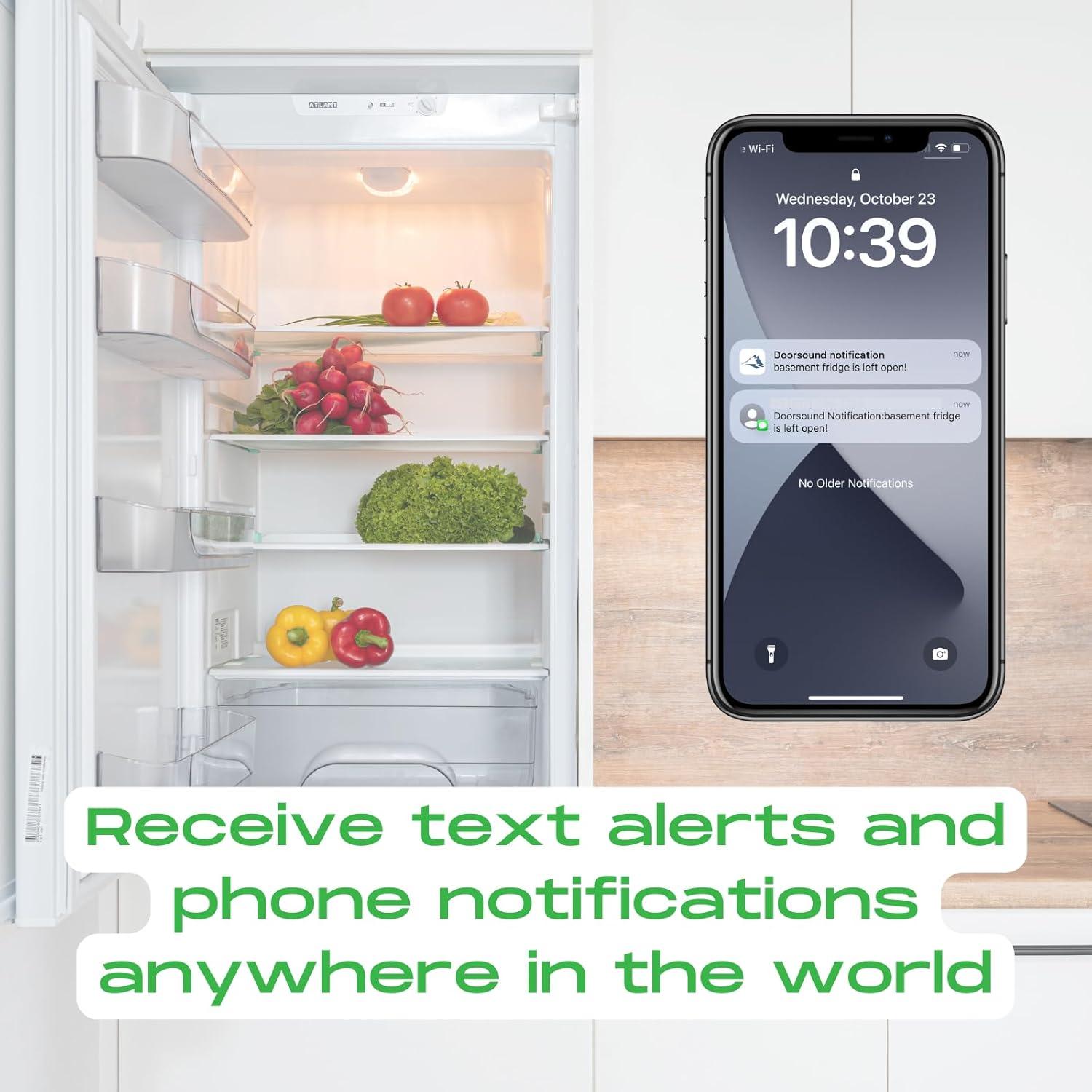 Alarma de puerta WiFi Arka Doorsound 2-pack blanco