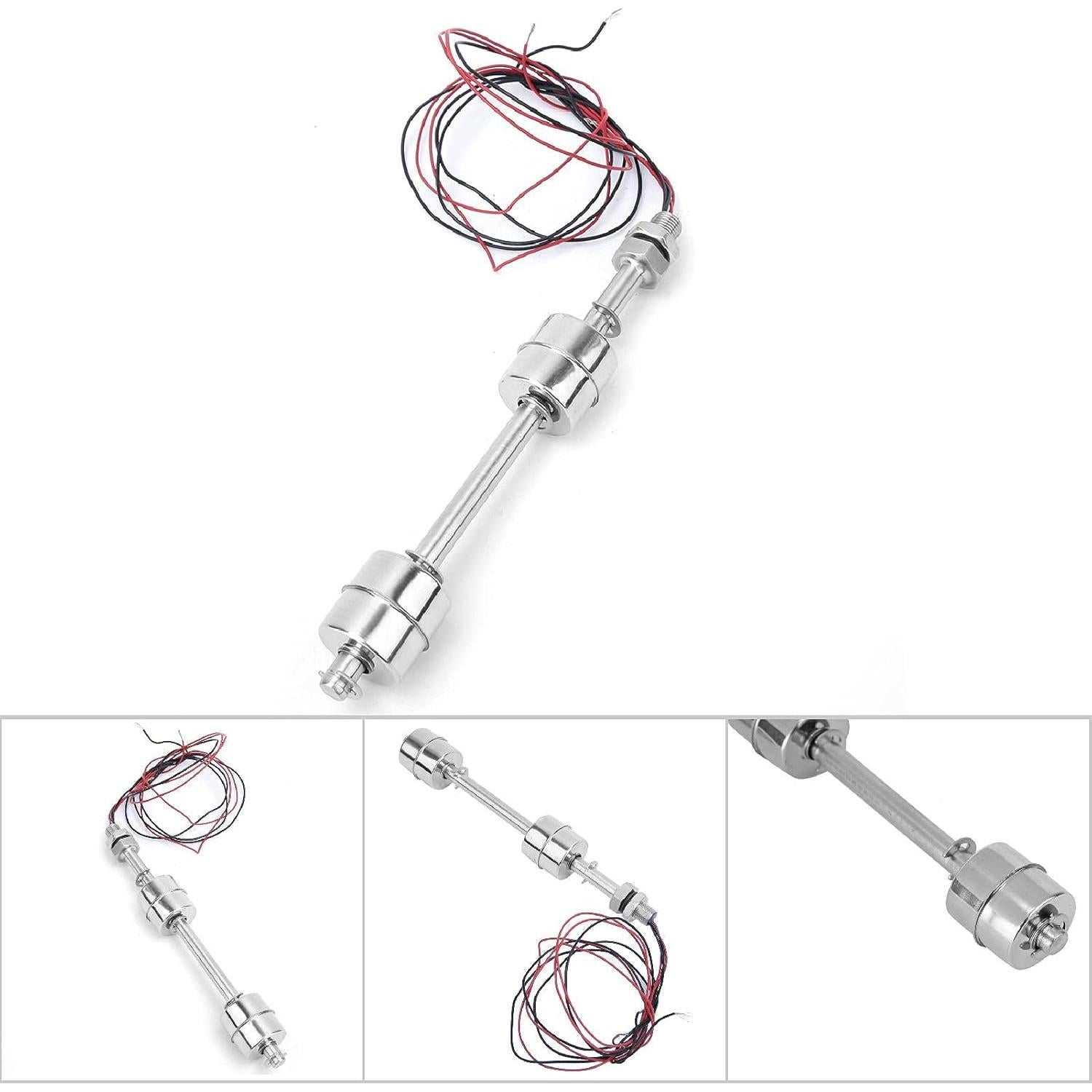 Sensor de nivel de agua acero inoxidable LiebeWH 15cm doble flotador