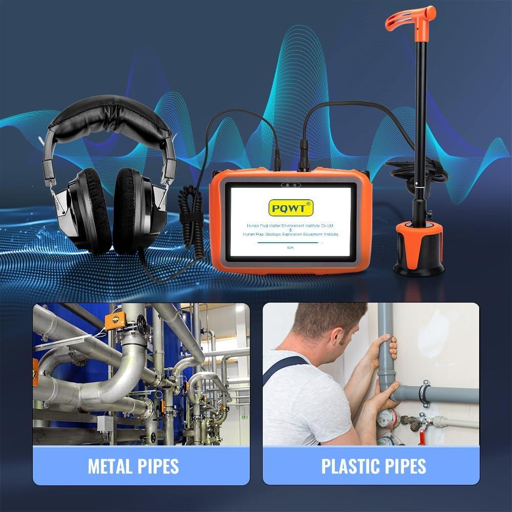 Detector de Fugas de Agua PQWT L2000 con Sensor Medio 5m