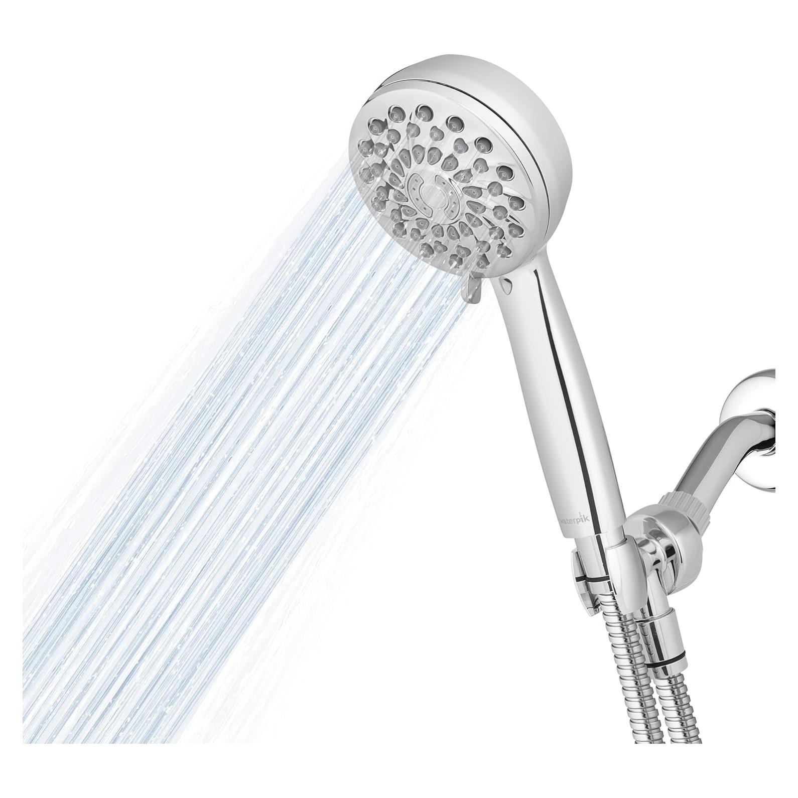 Cabezal de Ducha de Mano Waterpik XPB-763ME Cromo 7 Modos