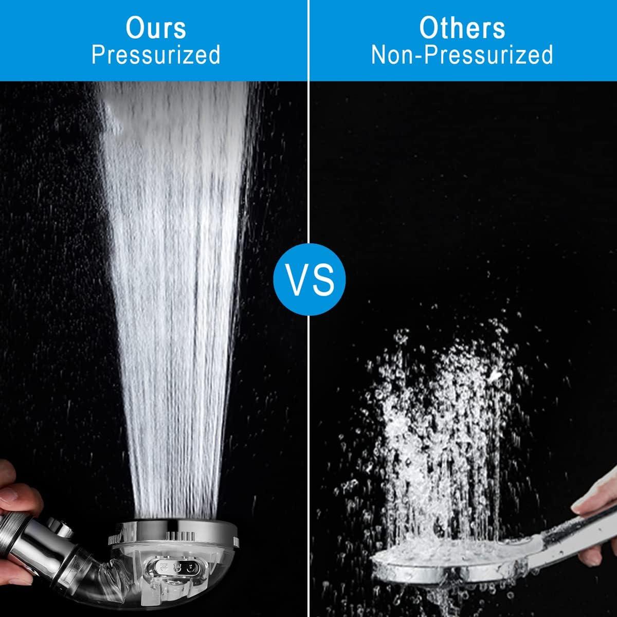 Cabezal de Ducha de Mano Vacto 8015 Alta Presión con Filtro