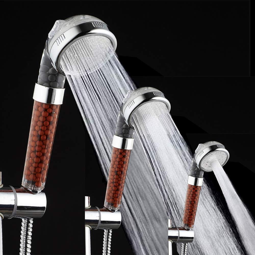 Cabezal de Ducha Filtrado PRUGNA con Manguera 1.5m y Soporte