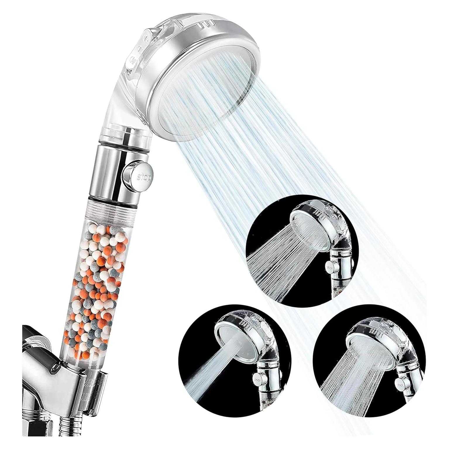 Cabezal de Ducha Filtrado Shower Envy - Alta Presión, 3 Modos