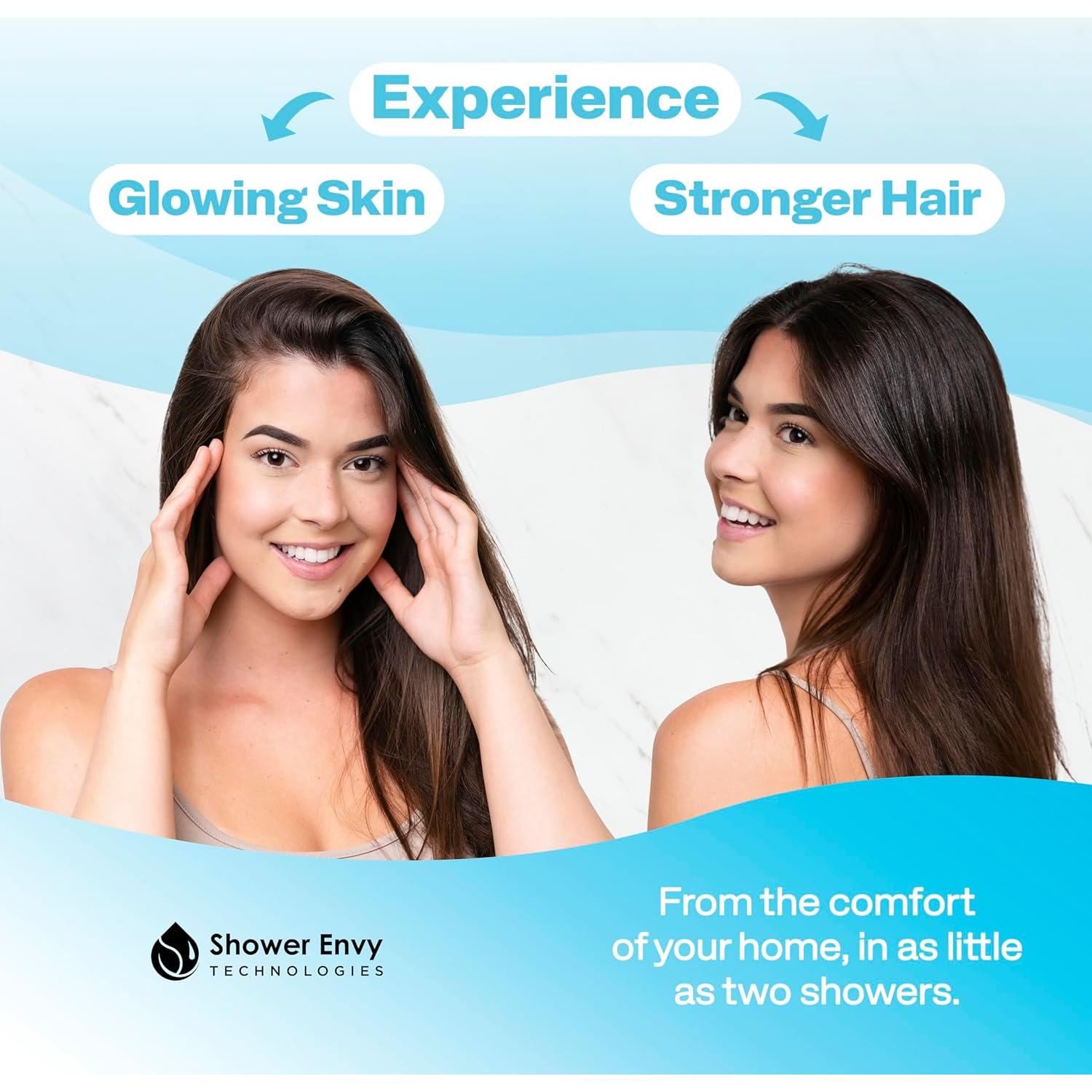 Cabezal de Ducha Filtrado Shower Envy - Alta Presión, 3 Modos