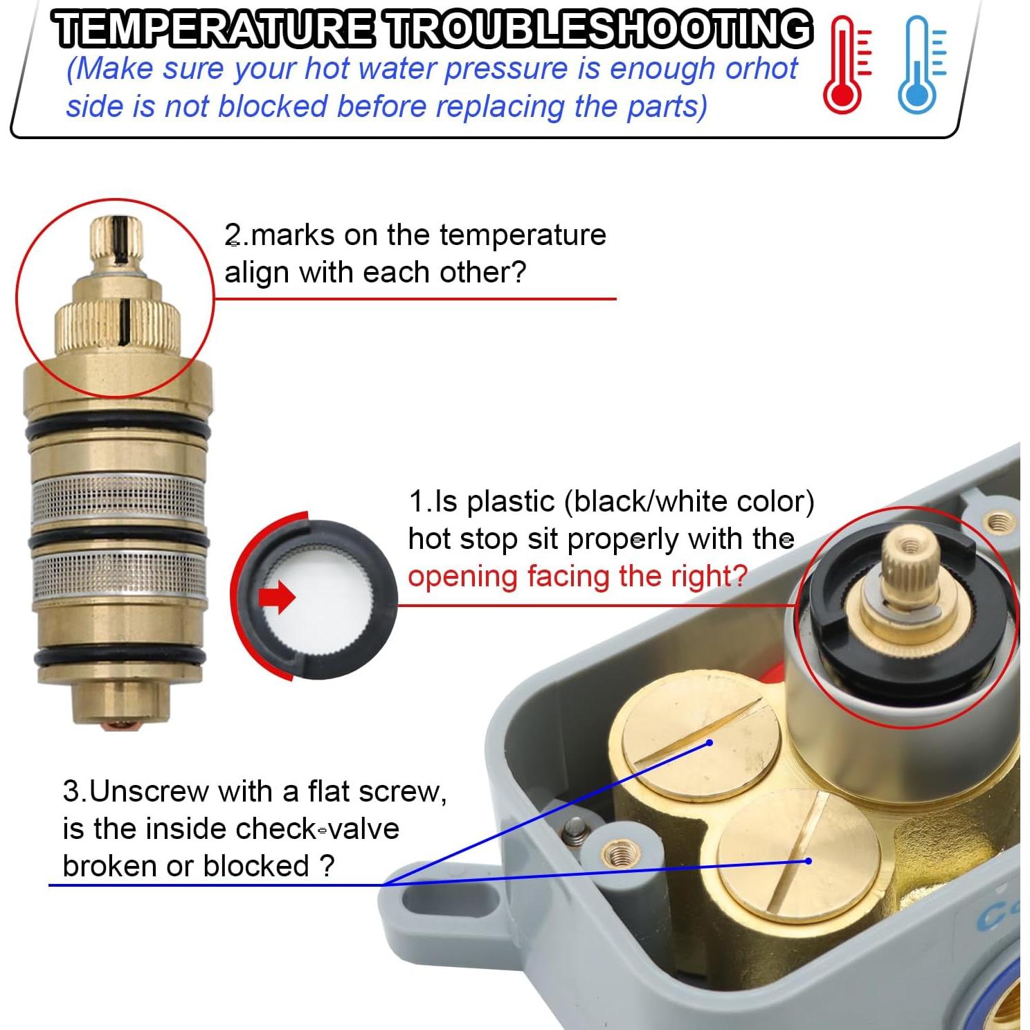 Sistema de Ducha Termostática NPYSVSS Negro Doble Cabezal 16" y 6"