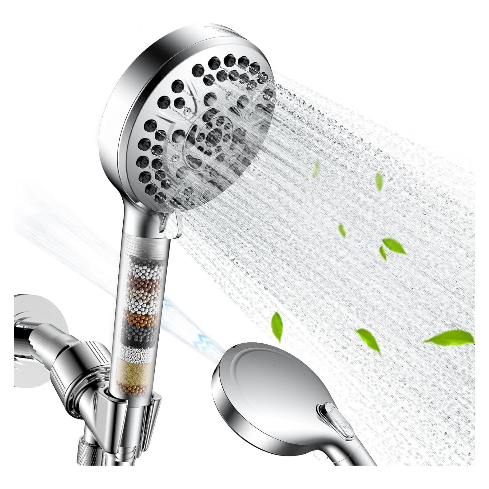 Cabezal de Ducha de Mano JOMOO con Filtro y Manguera 180 cm