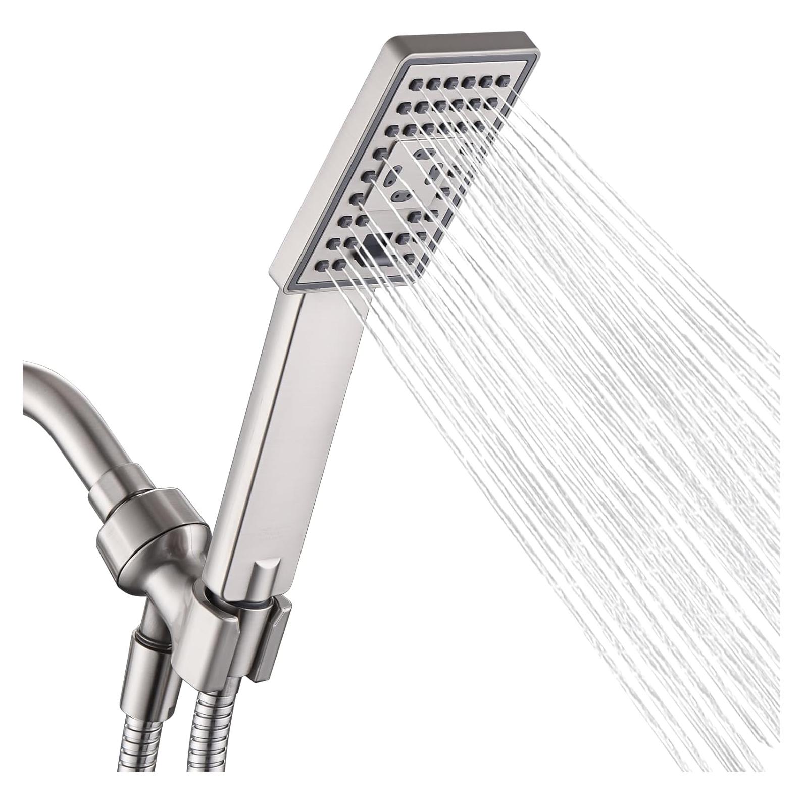 Cabezal de Ducha de Mano BRIGHT SHOWERS Alta Presión 3 Modos