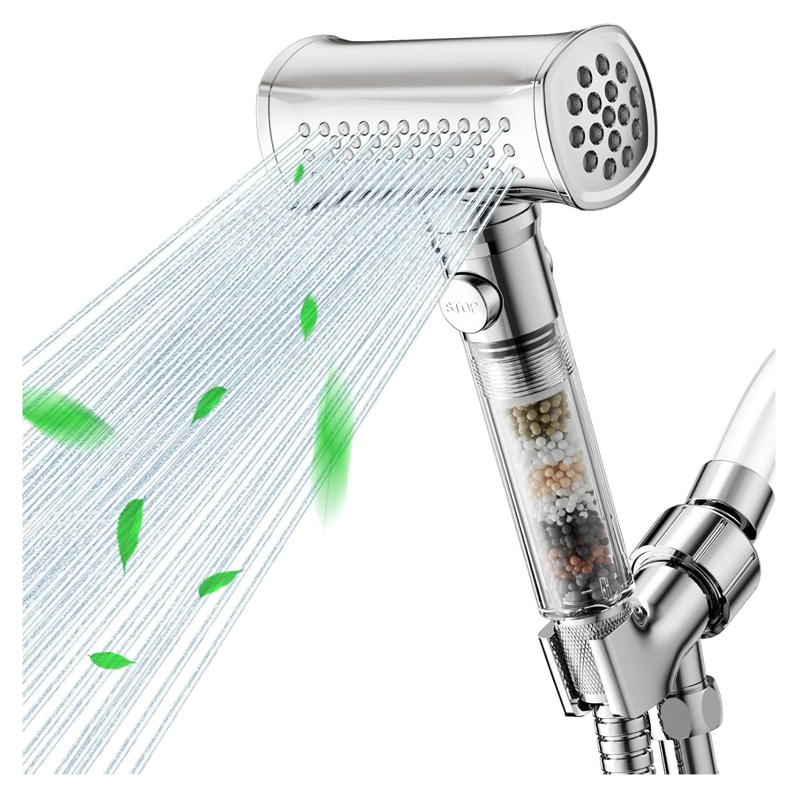 Cabezal de Ducha KAIYING Alta Presión 4 Modos Filtrado Cromo