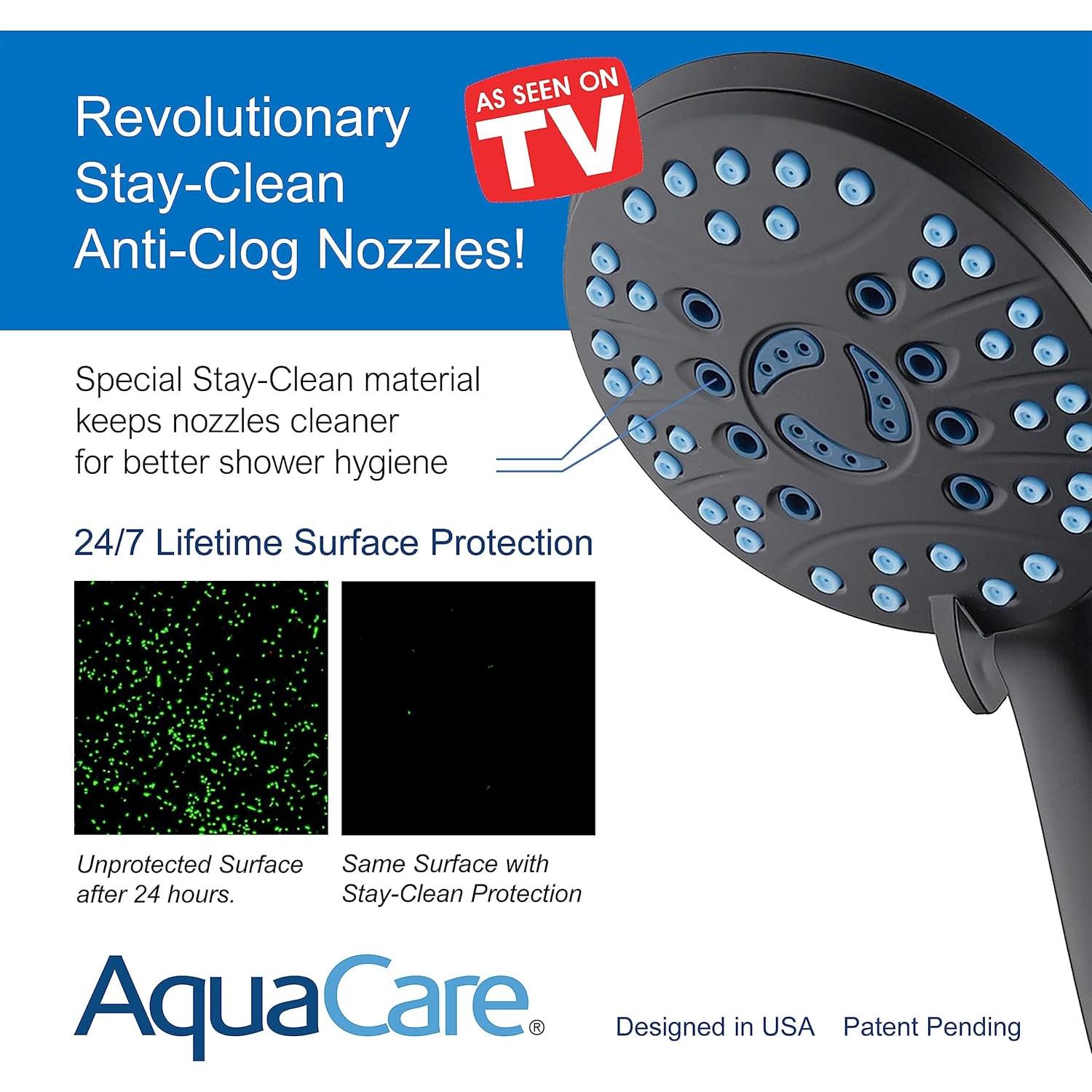 Cabezal de Ducha Hotel Spa AquaCare Alta Presión 50 Modos