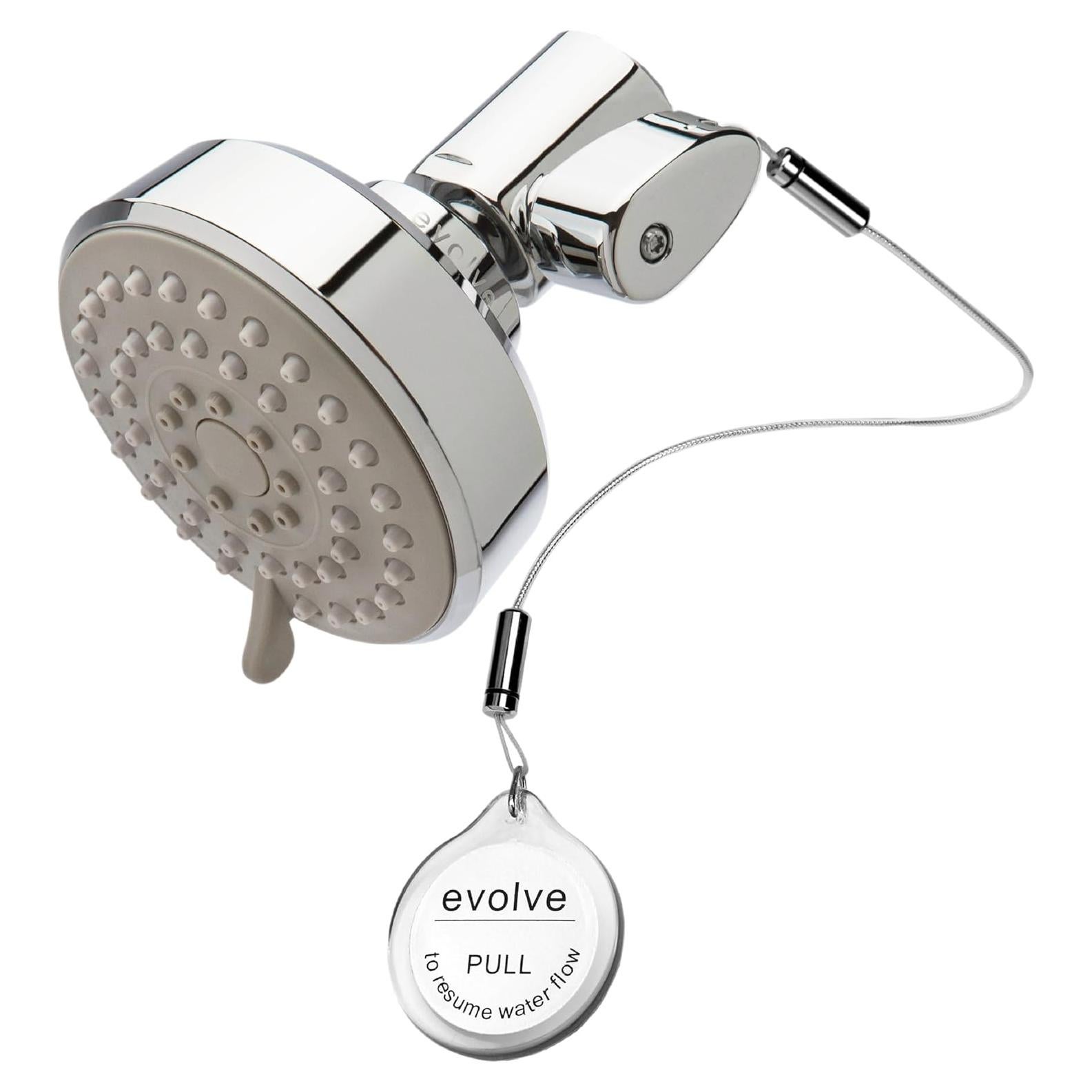 Cabezal de Ducha ShowerStart EV3021-CP150-SB Ahorro Agua 1.5 GPM