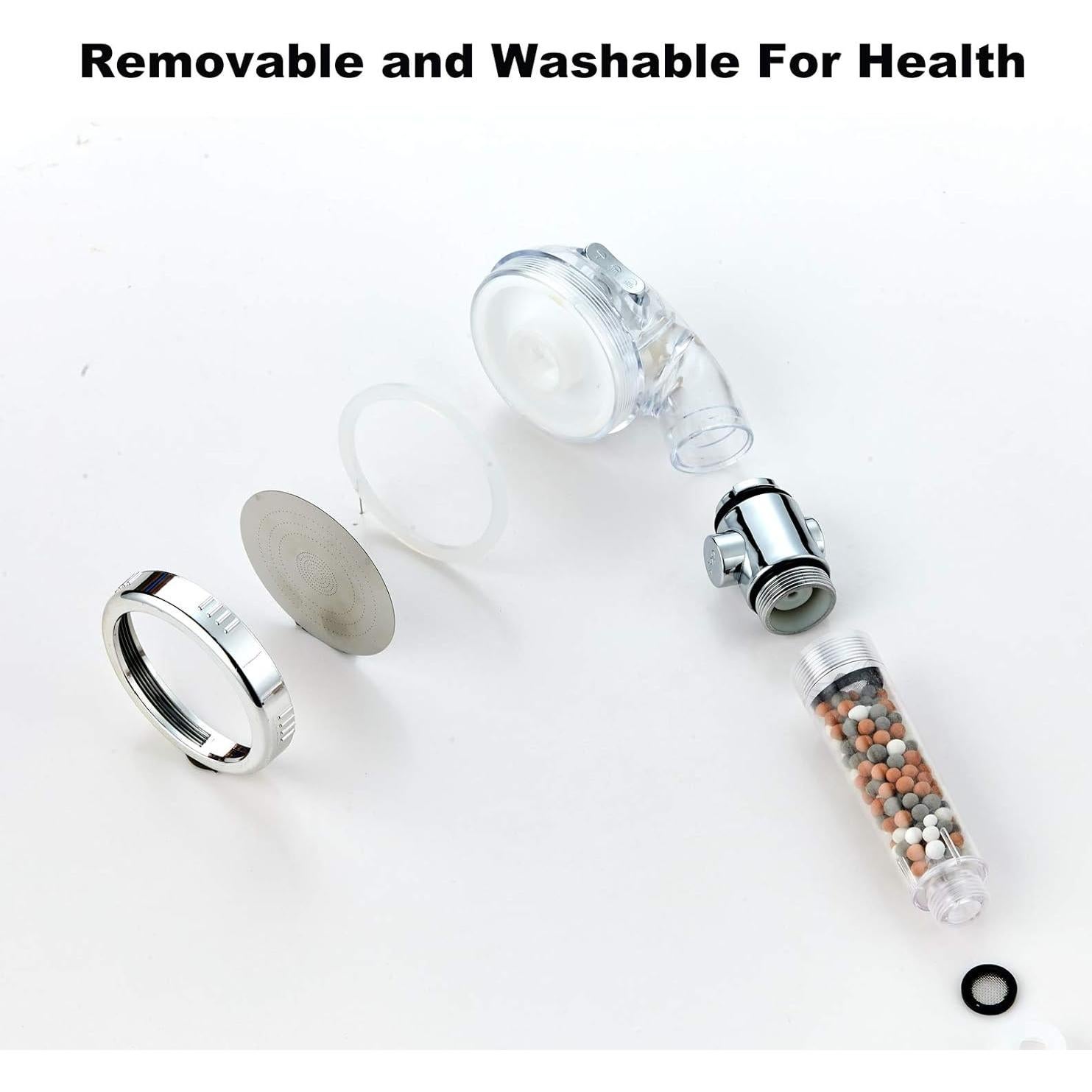 Cabezal de Ducha Filtrado KAIREY KR912 - Alta Presión 3 Modos