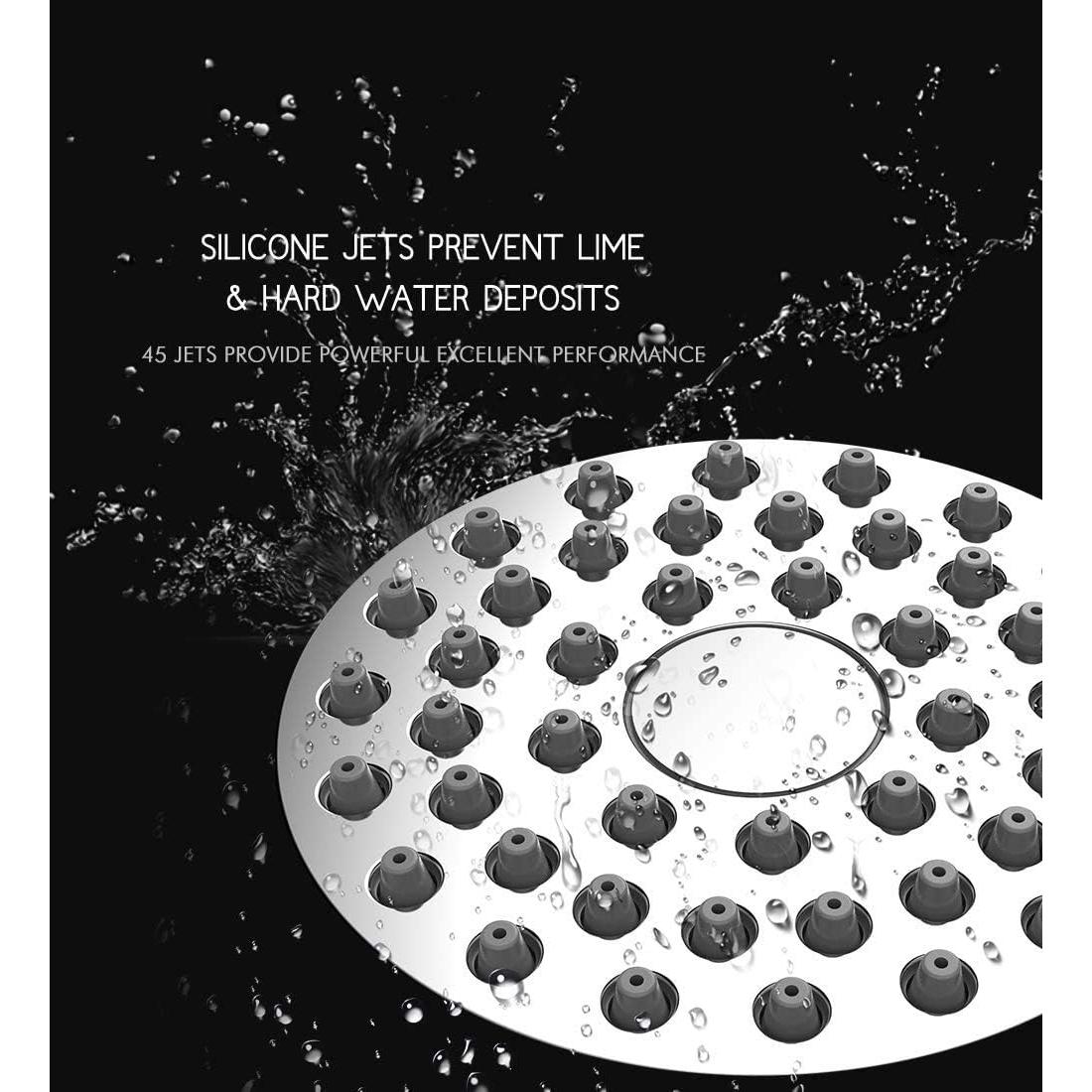 Cabezal de Ducha Alta Presión WASSA WASSA 7.62 cm