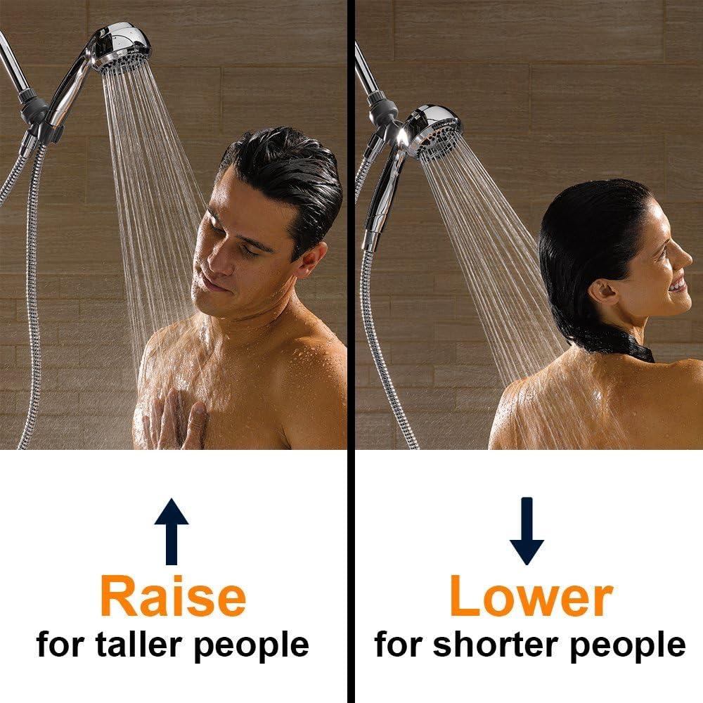 Cabezal de Ducha Waterpik NSE-753E Ajustable 7 Modos Cromado