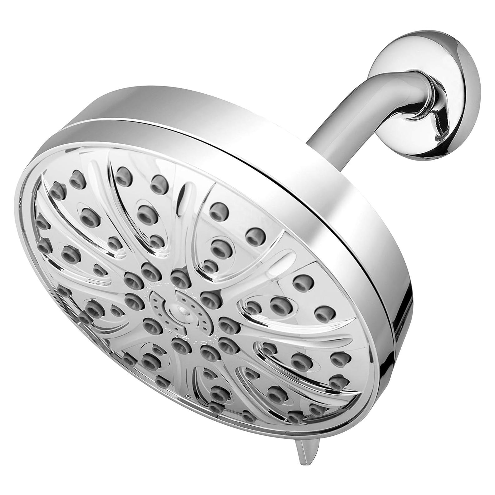 Cabezal de Ducha de Lluvia Waterpik XMT-633E Cromo 6 Modos