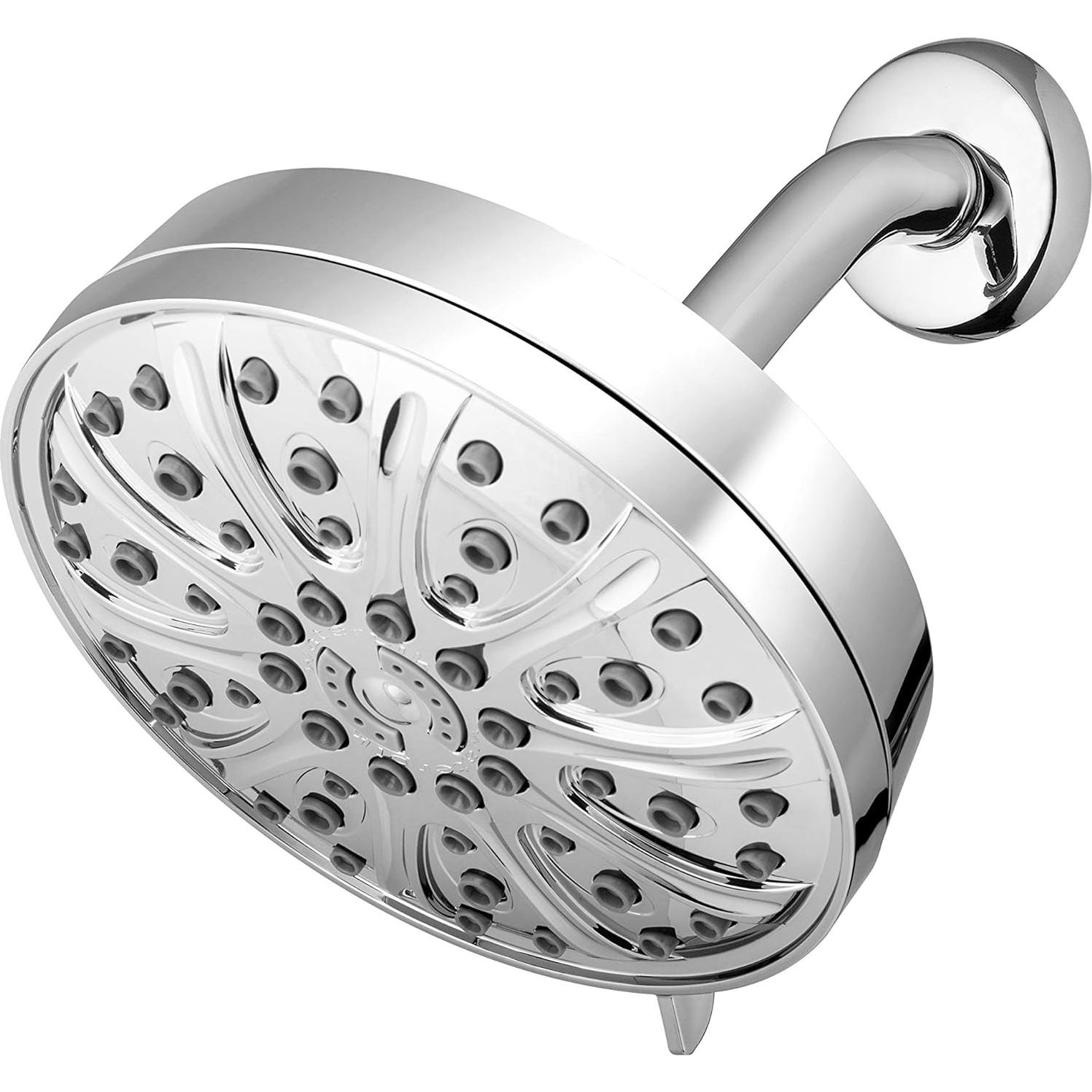 Cabezal de Ducha de Lluvia Waterpik XMT-633E Cromo 6 Modos