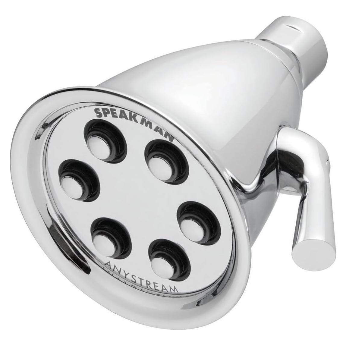 Icon Anystream 3-Spray Polished Chrome Low Flow Shower Head 2.0-GPM (7.6 LPM)