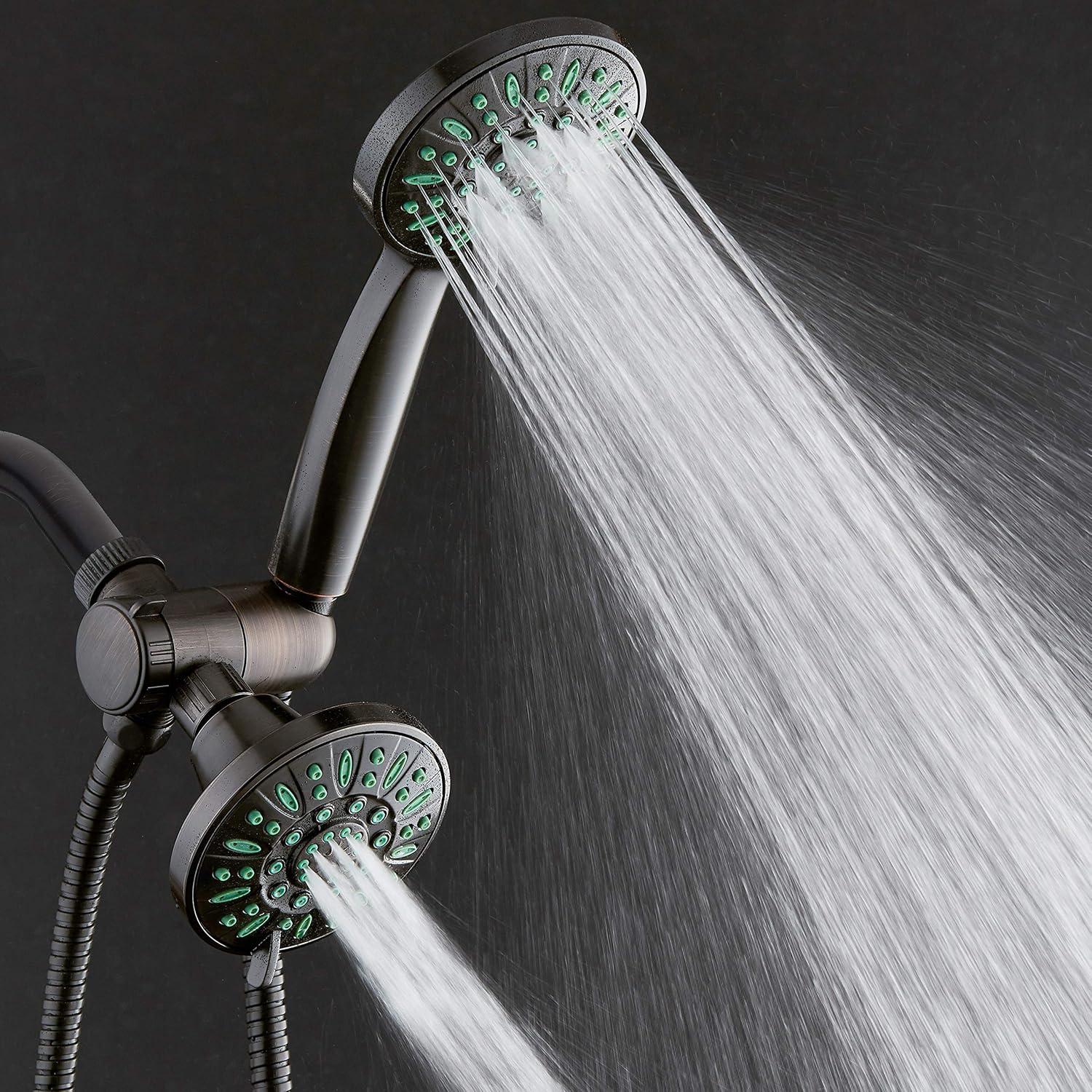 Cabezal de Ducha AquaDance 4" Alta Presión Antimicrobiano