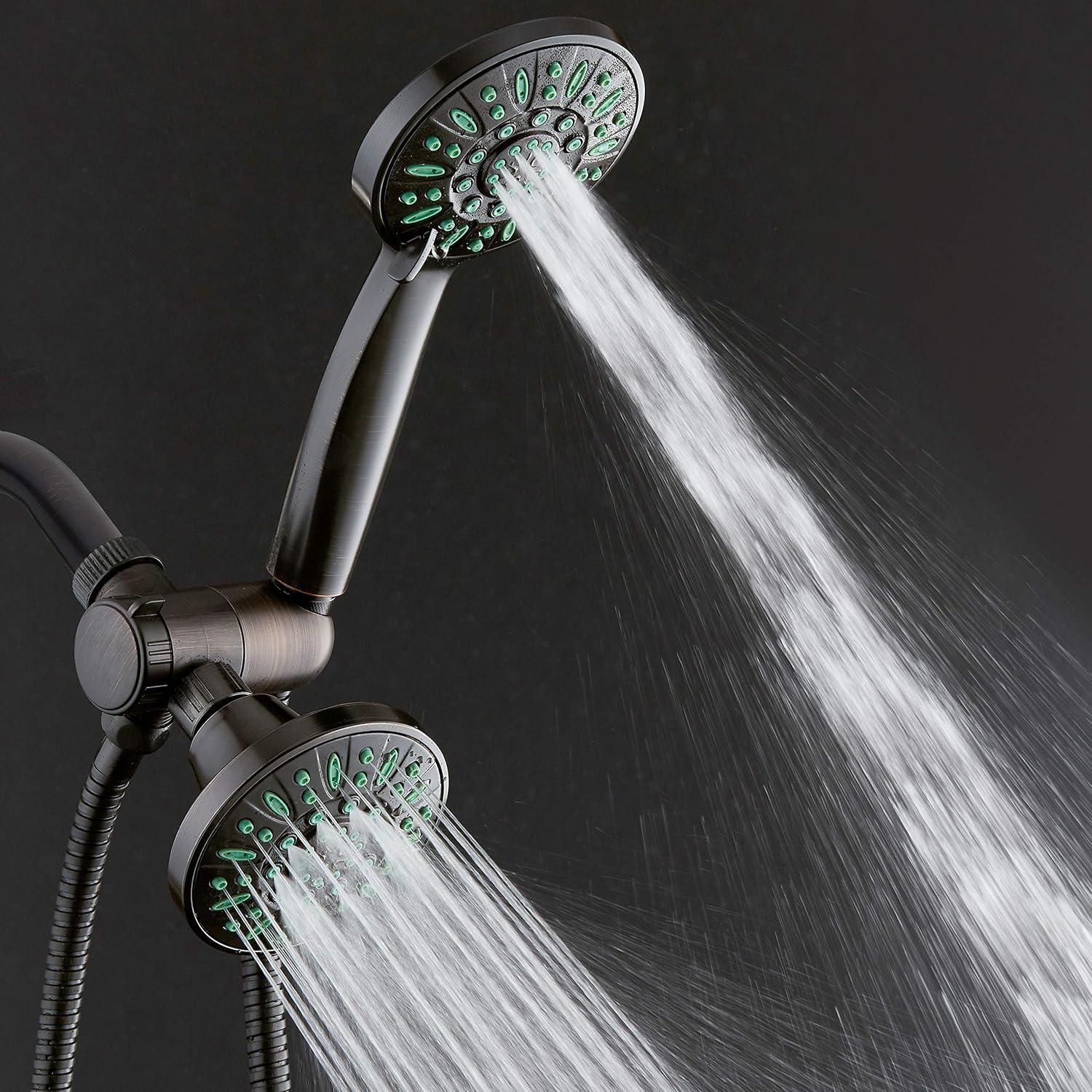 Cabezal de Ducha AquaDance 4" Alta Presión Antimicrobiano