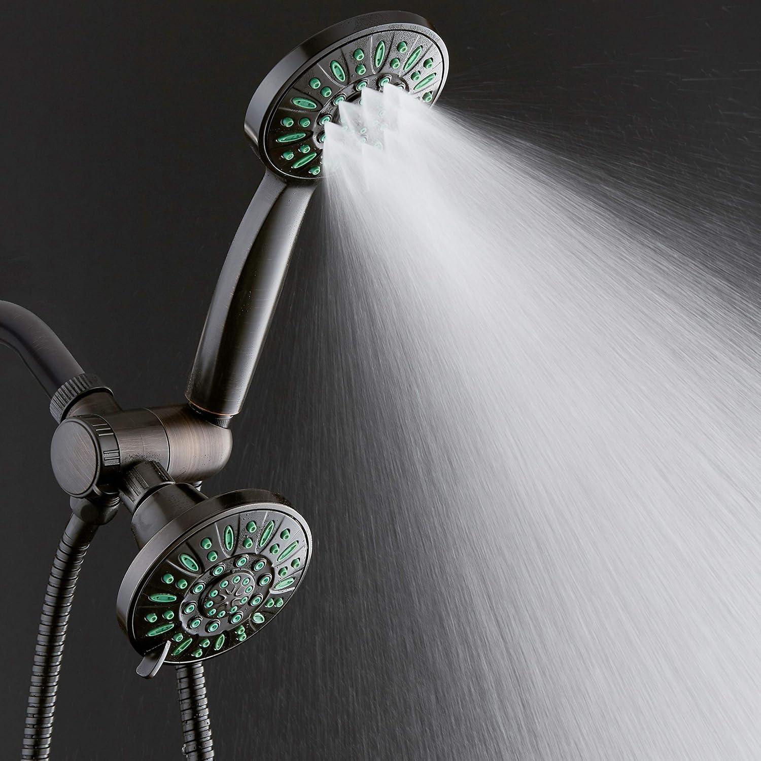 Cabezal de Ducha AquaDance 4" Alta Presión Antimicrobiano