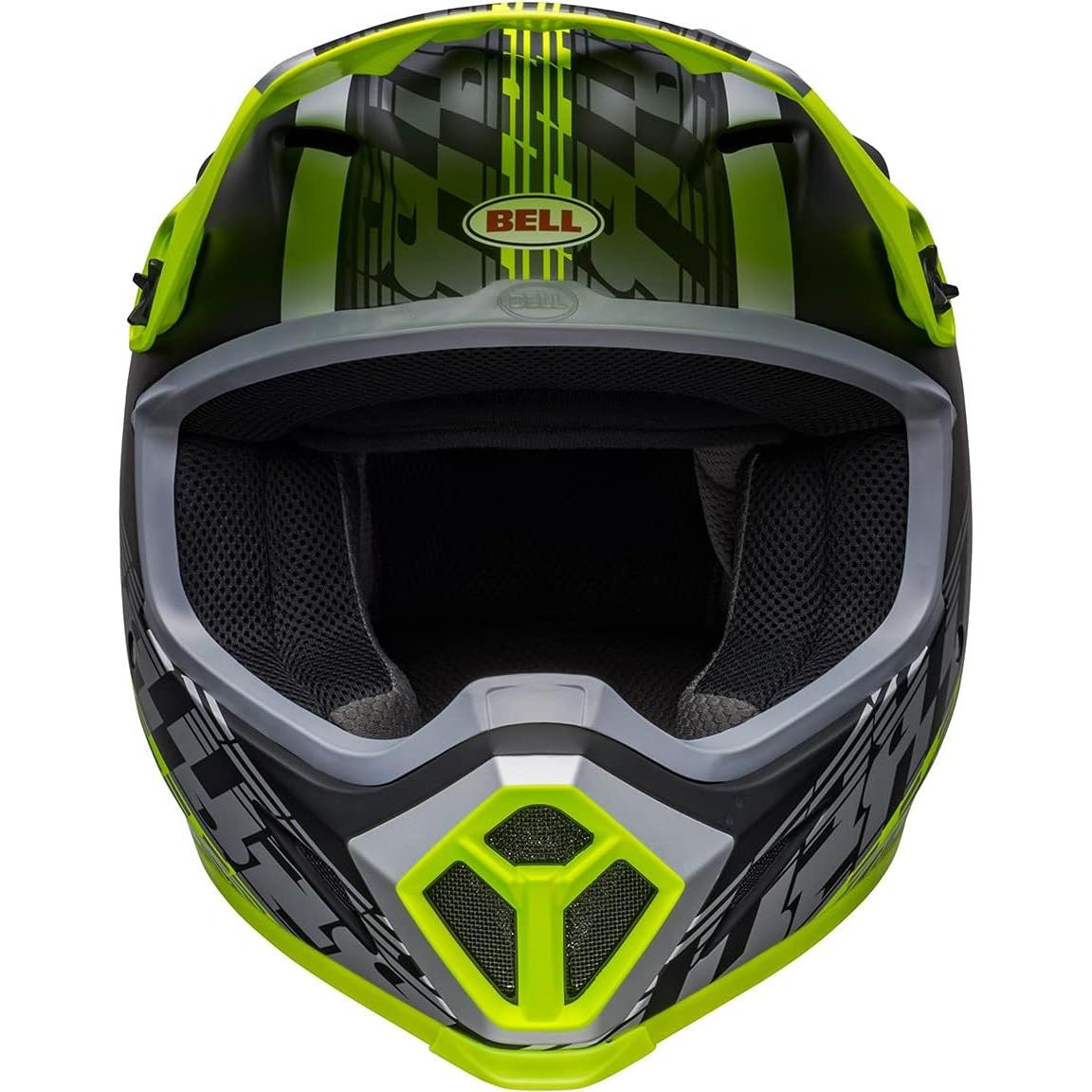 Casco de Motocross BELL MX-9 MIPS X-Large Negro Amarillo