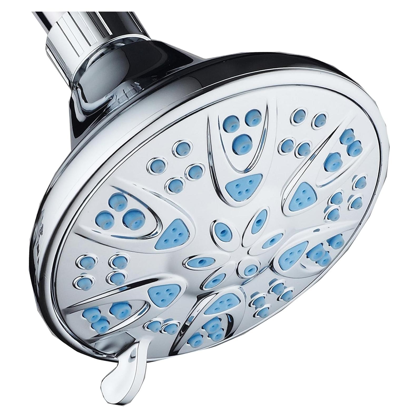Cabezal de Ducha AquaDance 5504 4" Antimicrobiano 6 Configuraciones