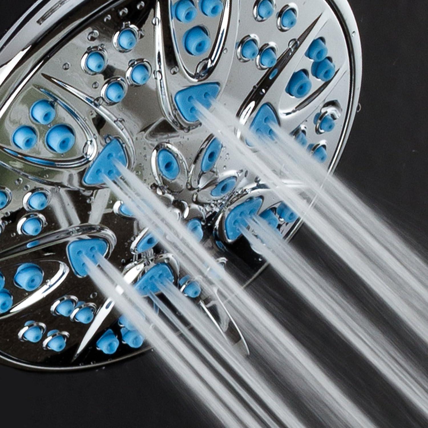 Cabezal de Ducha AquaDance 5504 4" Antimicrobiano 6 Configuraciones