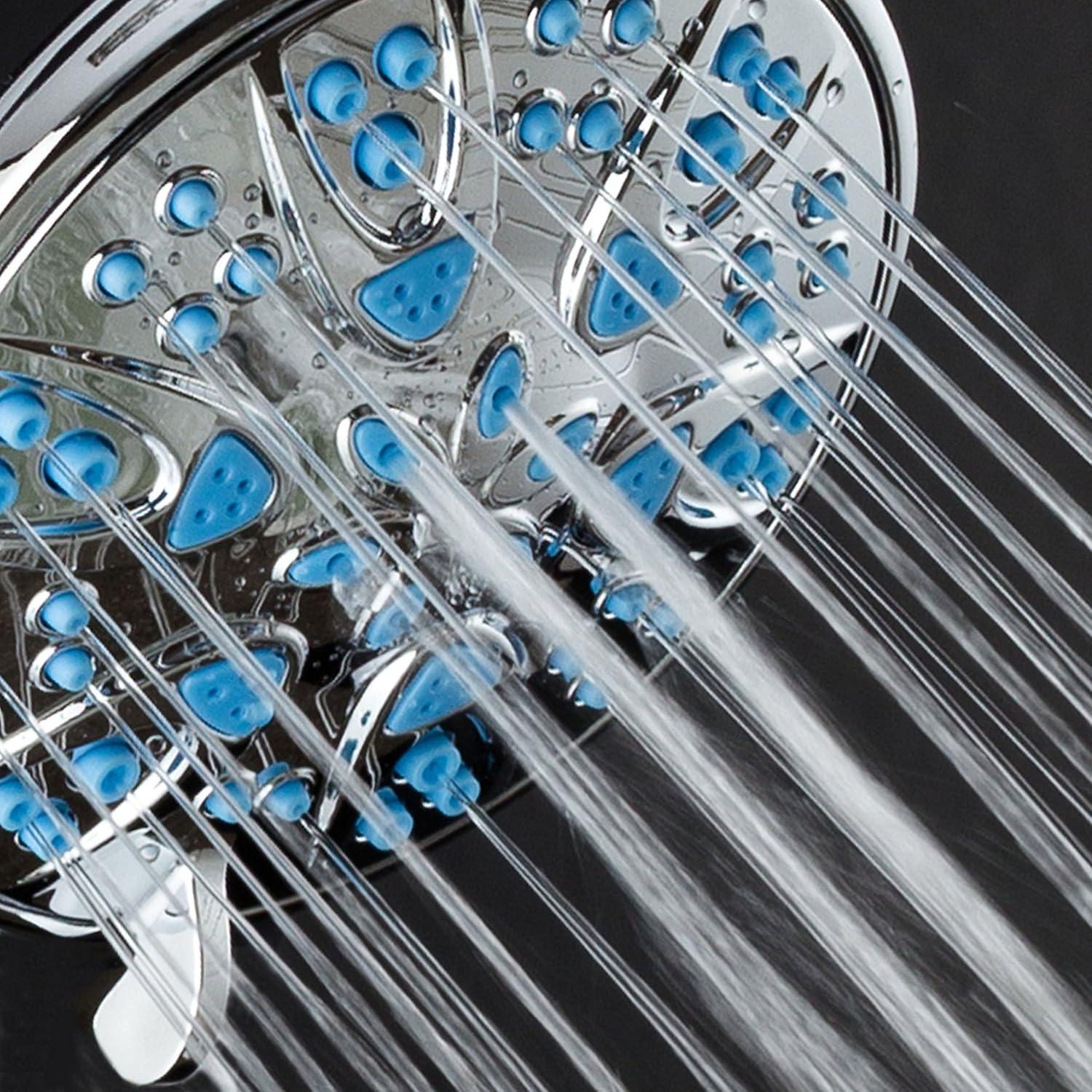 Cabezal de Ducha AquaDance 5504 4" Antimicrobiano 6 Configuraciones