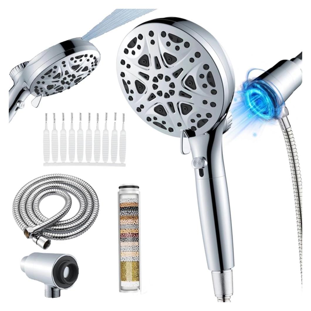 Cabezal de Ducha Filtrado Evoifun 10 Configuraciones 182.88 cm