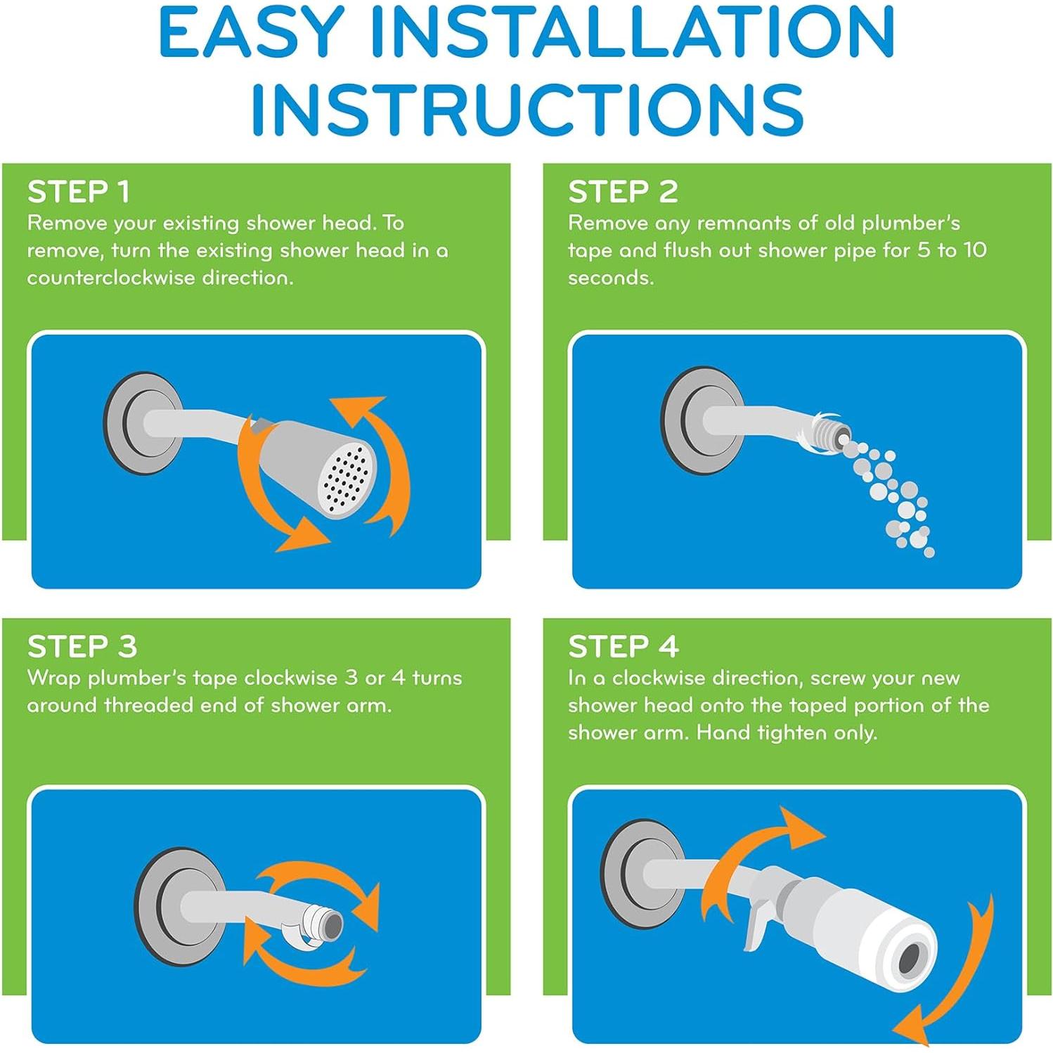 Cabezal de Ducha Fijo Oxygenics SkinCare Cromo 1.5 GPM