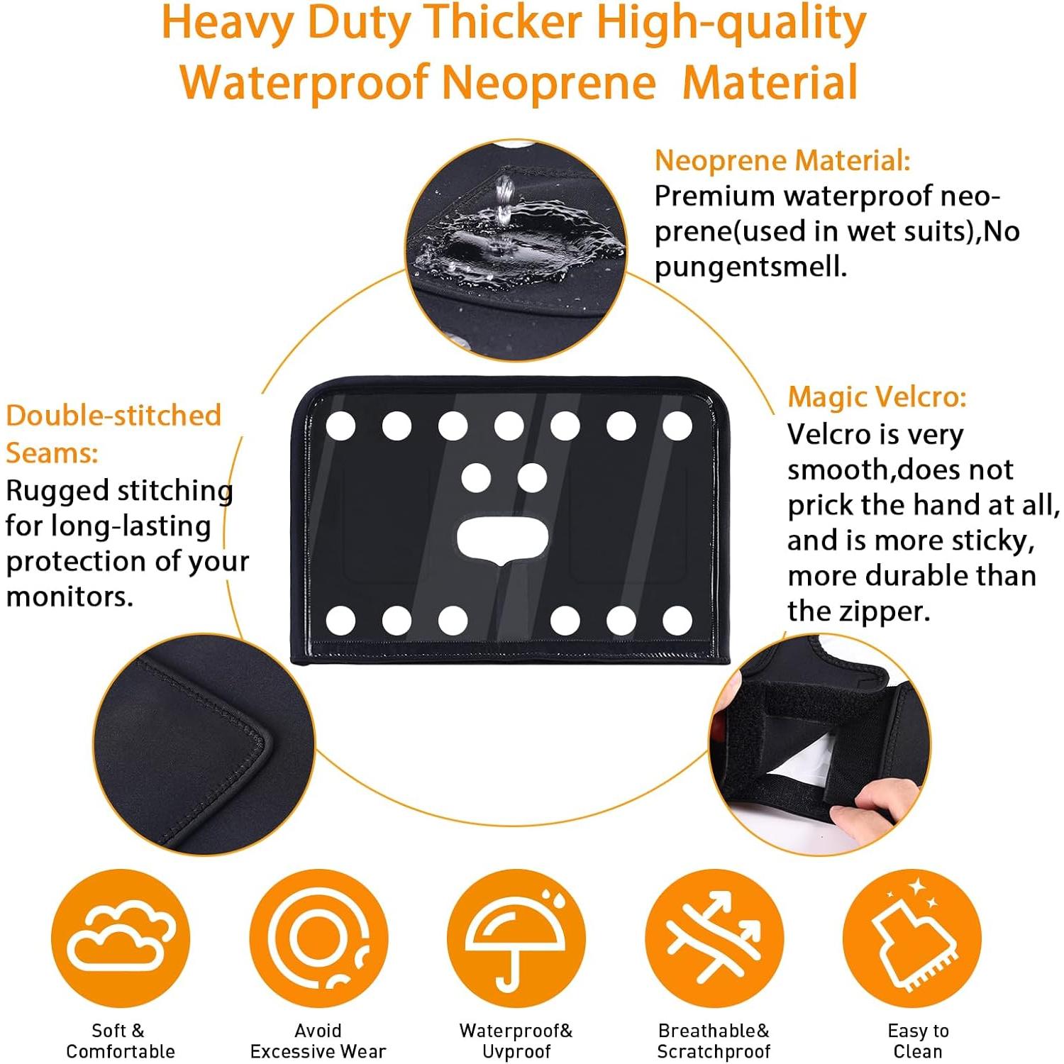 Cubierta de Pantalla Neopreno GRABADO para Bicicleta Peloton+